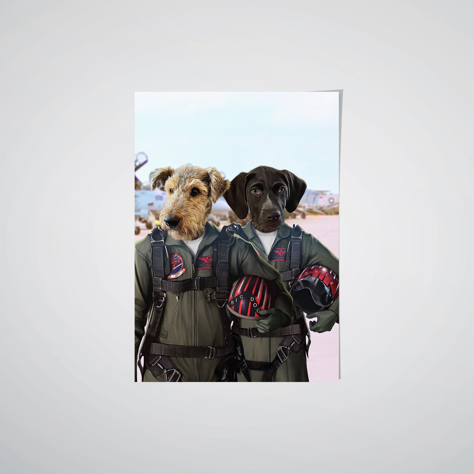 The Fighter Pilots - Custom Pet Poster