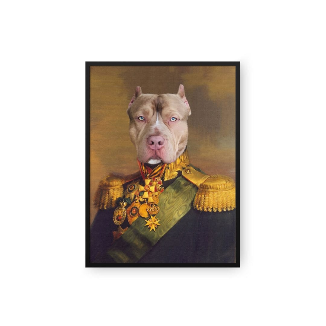 Royal and Paws - Poster The Colonel - Custom Pet Poster