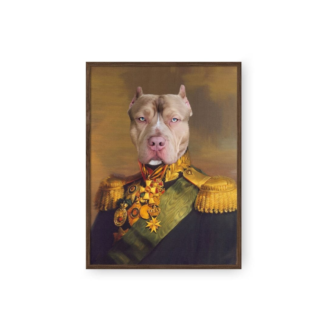 Royal and Paws - Poster The Colonel - Custom Pet Poster