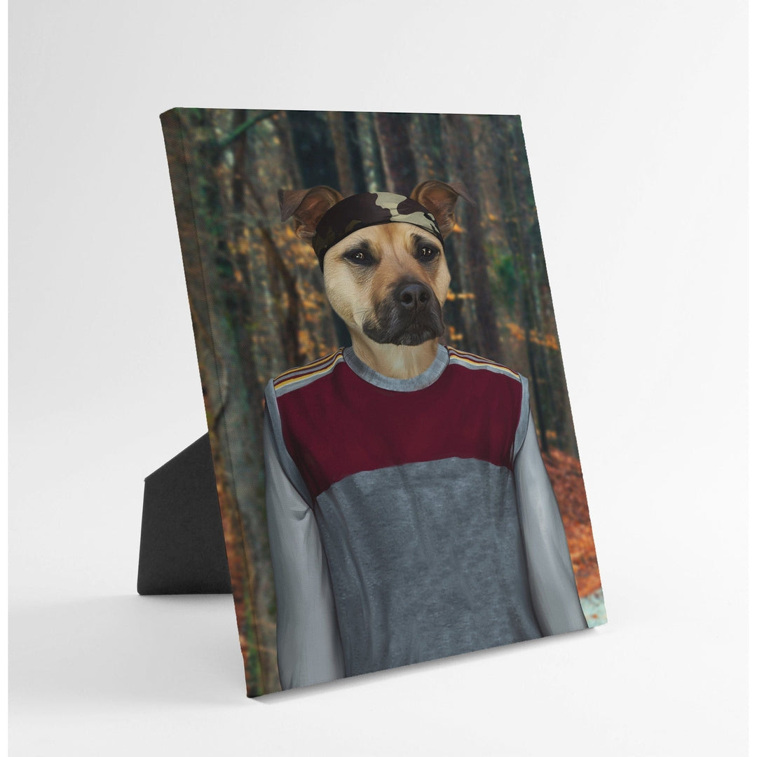 Royal and Paws - Standing Canvas The Cool Friend - Custom Standing Canvas 8" x 10" / The Woods