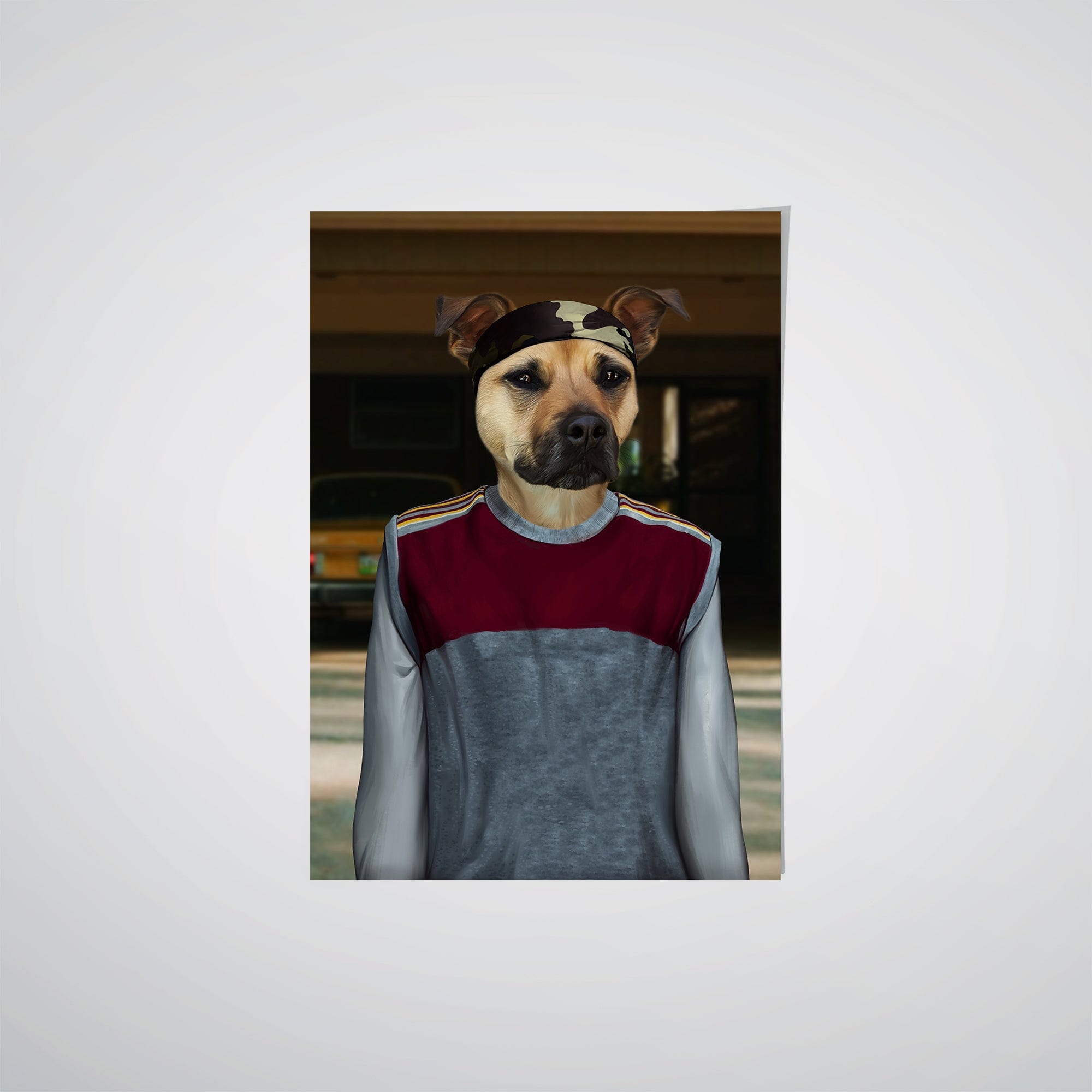 Royal and Paws - Poster The Cool Friend - Custom Pet Poster 8.3" x 11.7" / Garage