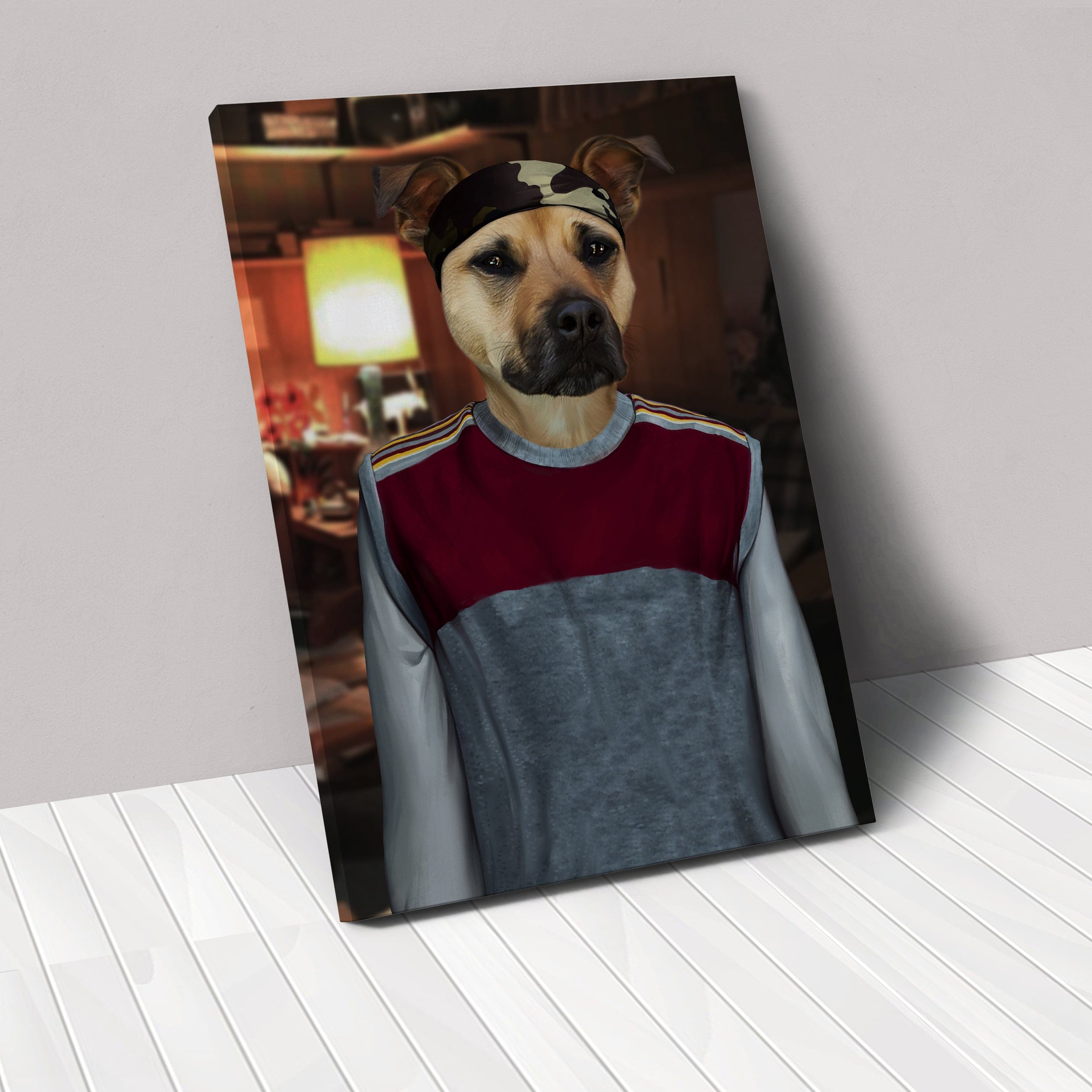 The Cool Friend - Custom Pet Canvas