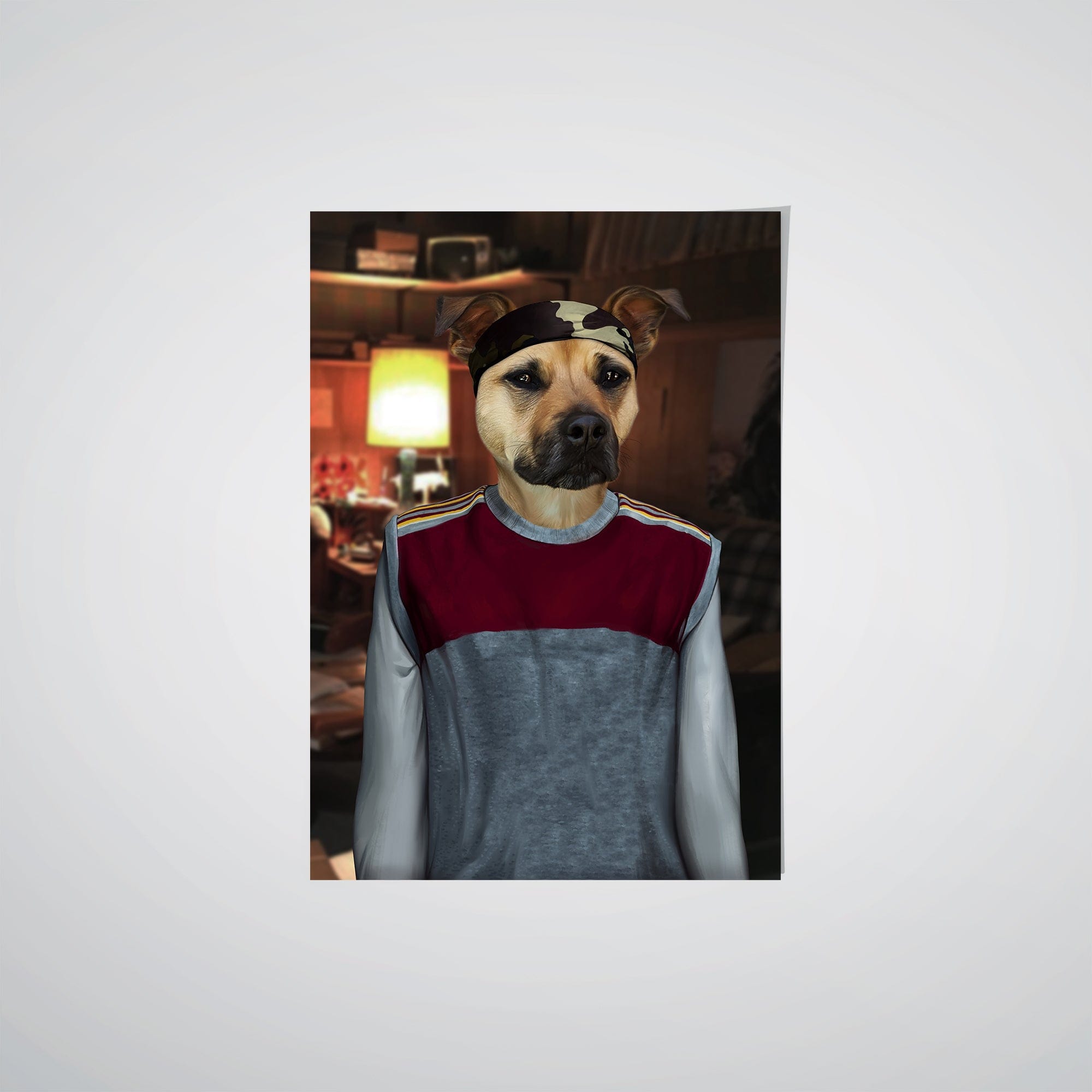 Royal and Paws - Poster The Cool Friend - Custom Pet Poster 8.3" x 11.7" / Basement