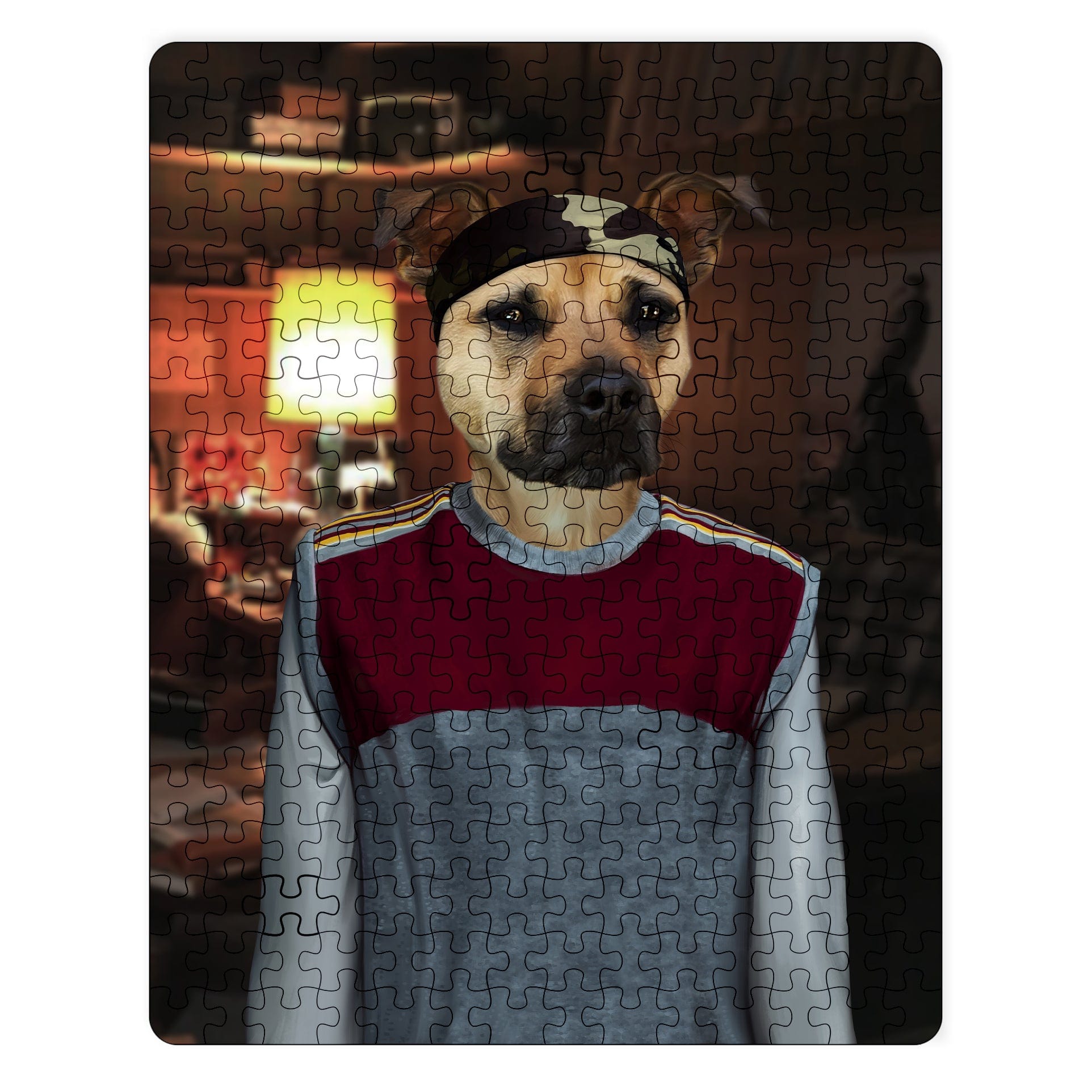 Royal and Paws - Puzzle The Cool Friend - Custom Puzzle 11" x 14" / Basement