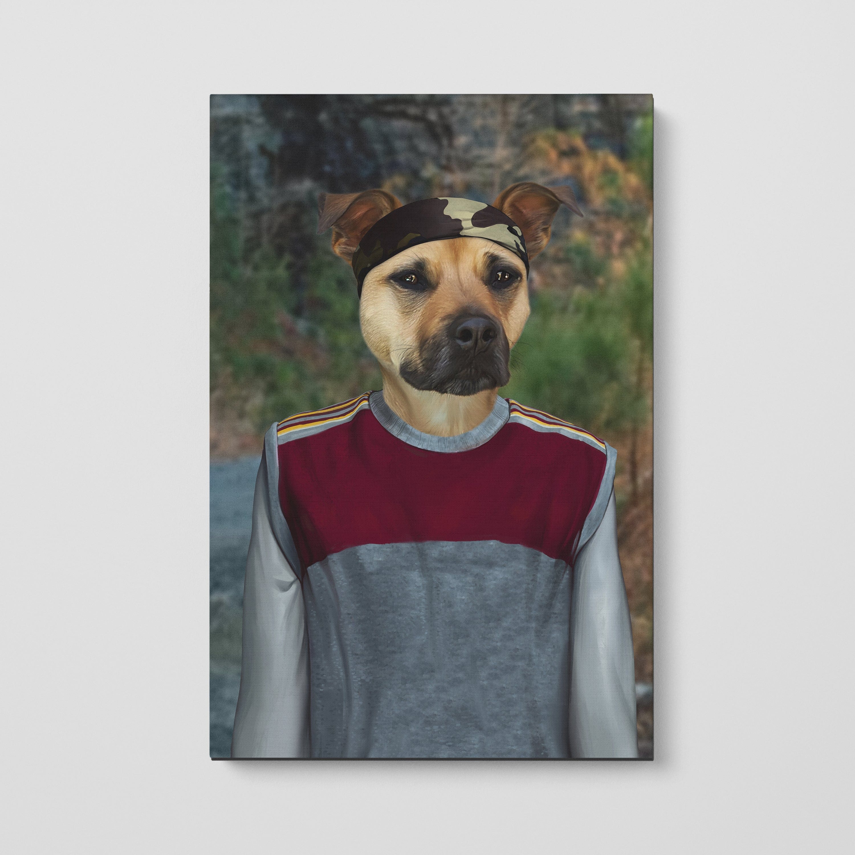 Royal and Paws - Canvas The Cool Friend - Custom Pet Canvas 8" x 10" / Roadside