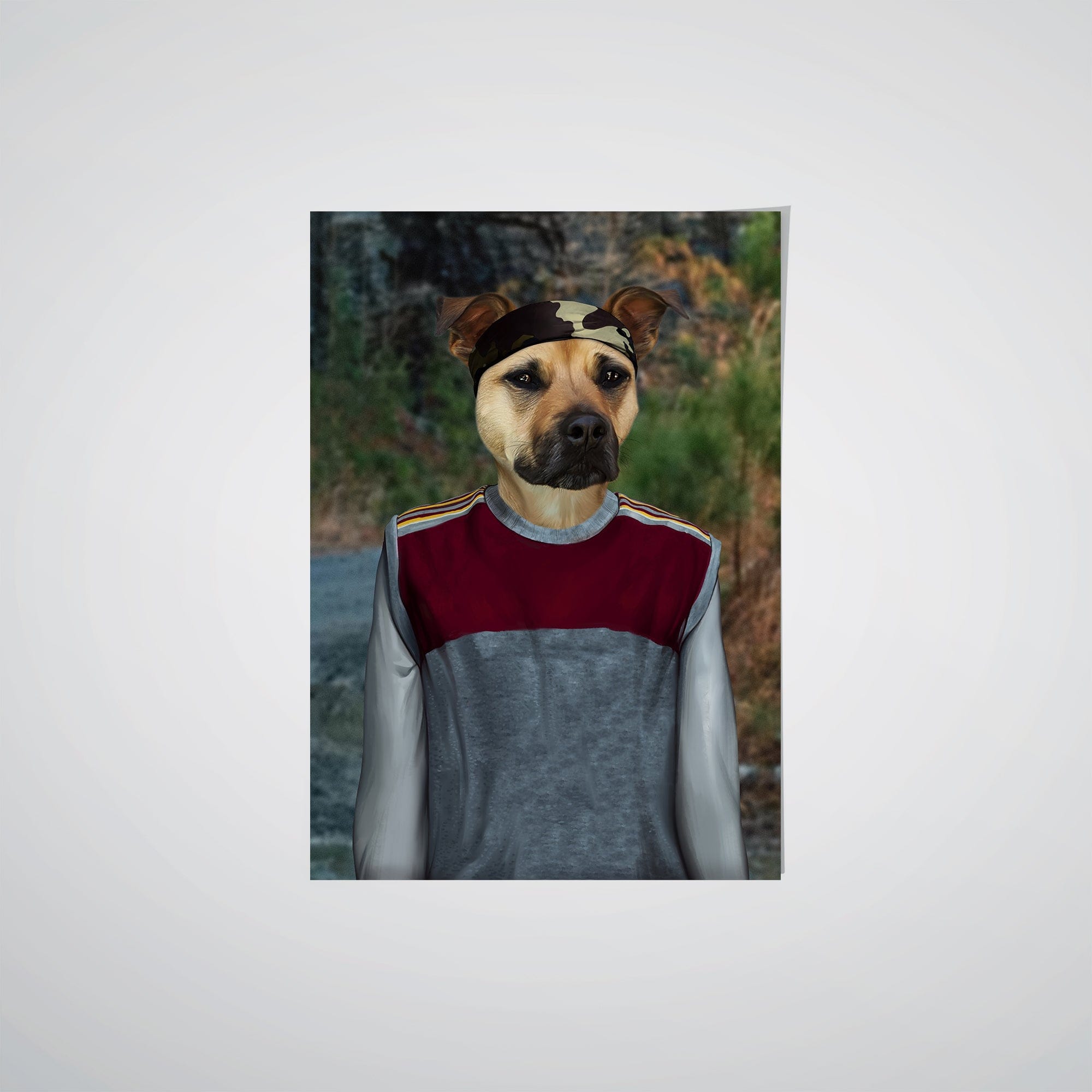 Royal and Paws - Poster The Cool Friend - Custom Pet Poster 8.3" x 11.7" / Roadside