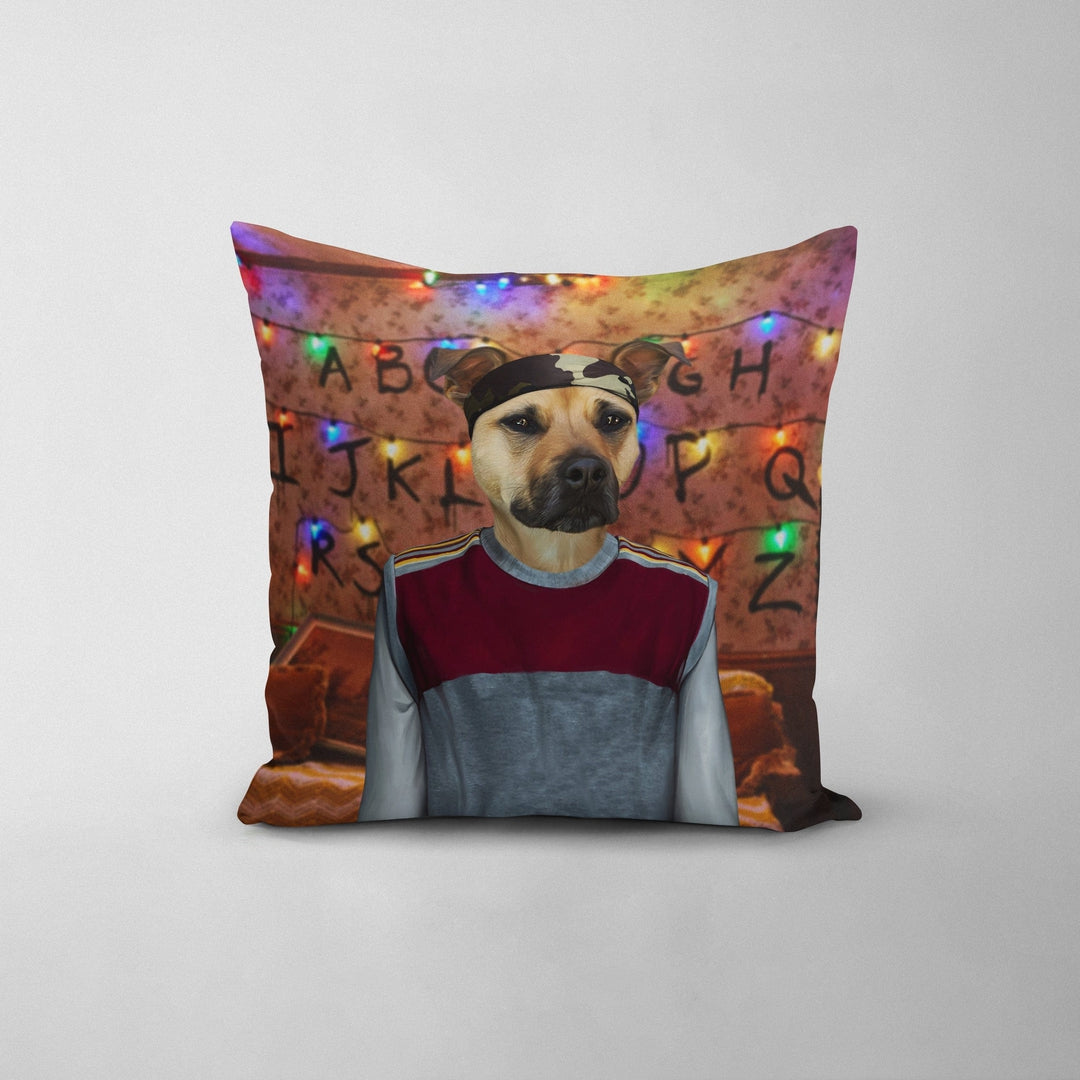 Royal and Paws - Throw Pillow The Cool Friend - Custom Throw Pillow 14" x 14" / Wall of Lights