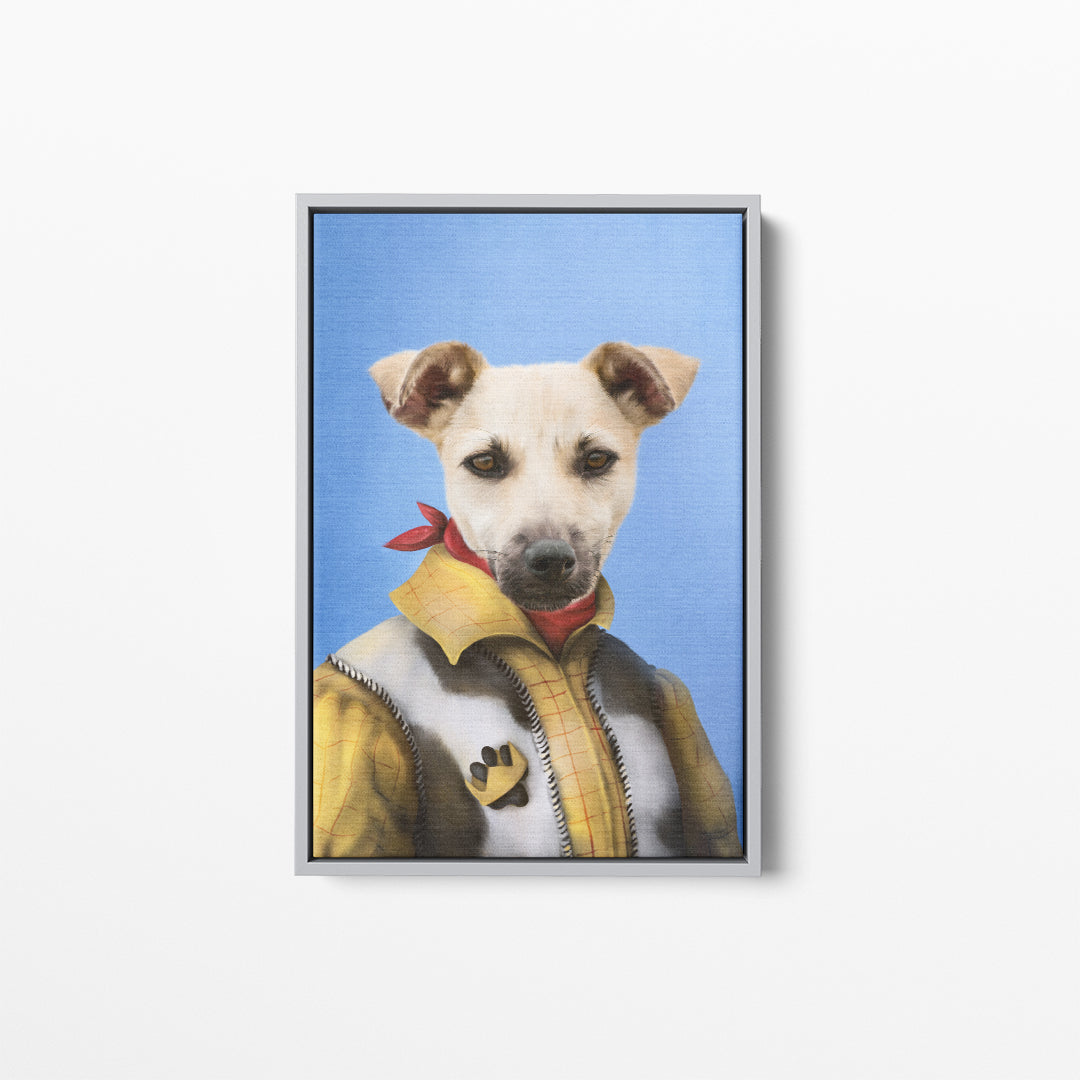 The Cowboy - Custom Pet Canvas