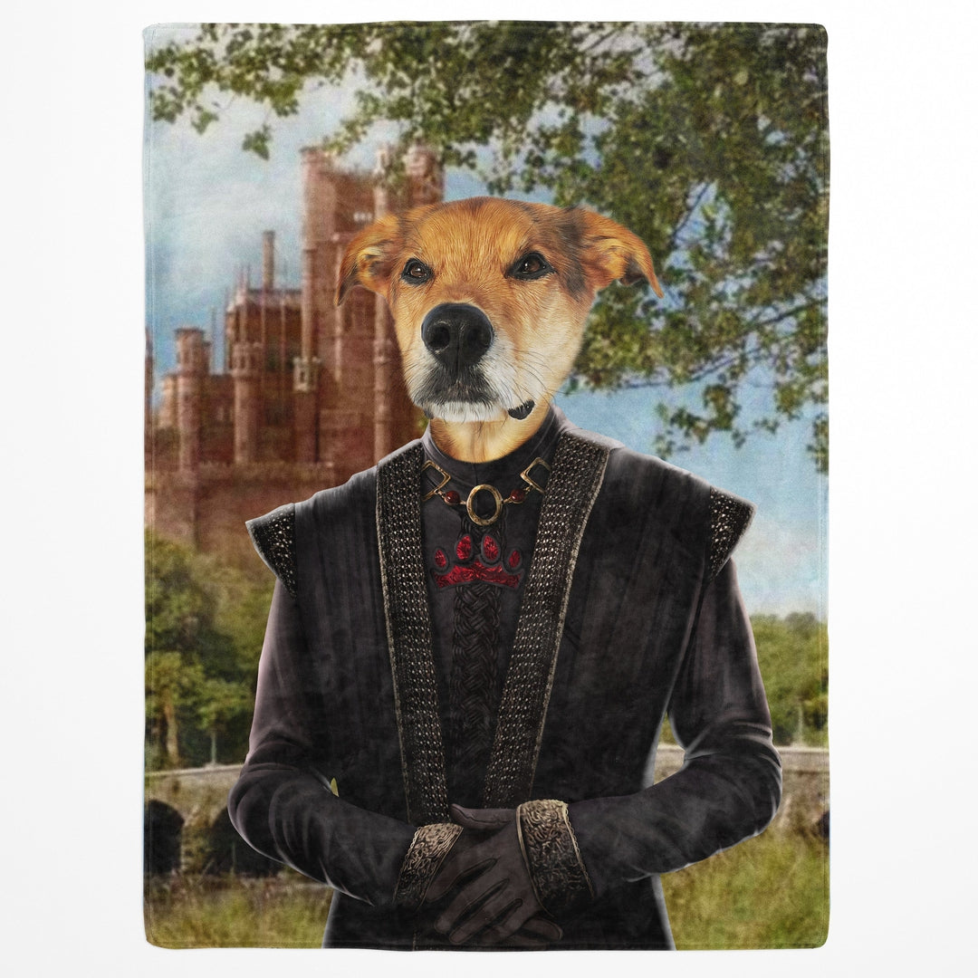 Royal and Paws - Blanket The Dragon King - Custom Pet Blanket 30" x 40" / Castle 1