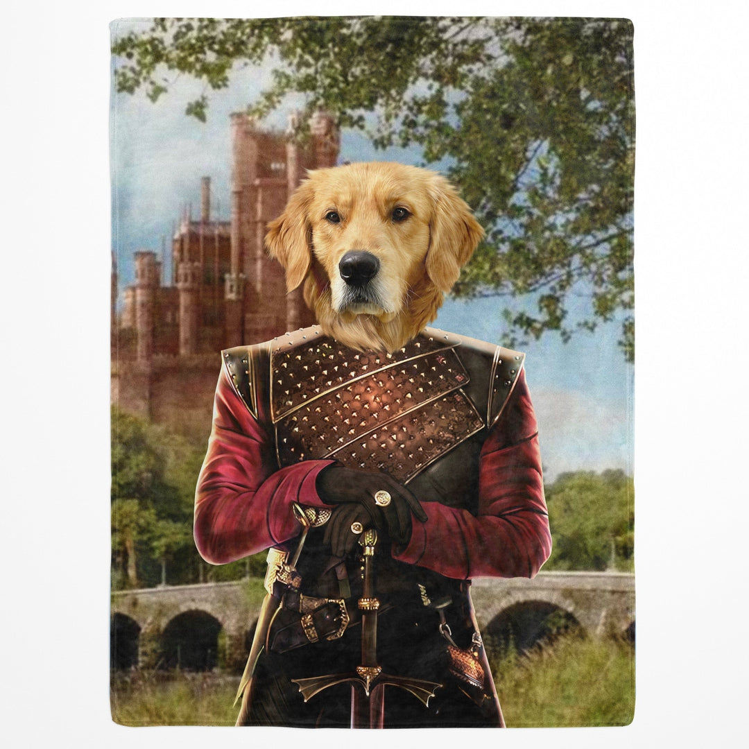 Royal and Paws - Blanket The Dragon Prince - Custom Pet Blanket 30" x 40" / Castle 1