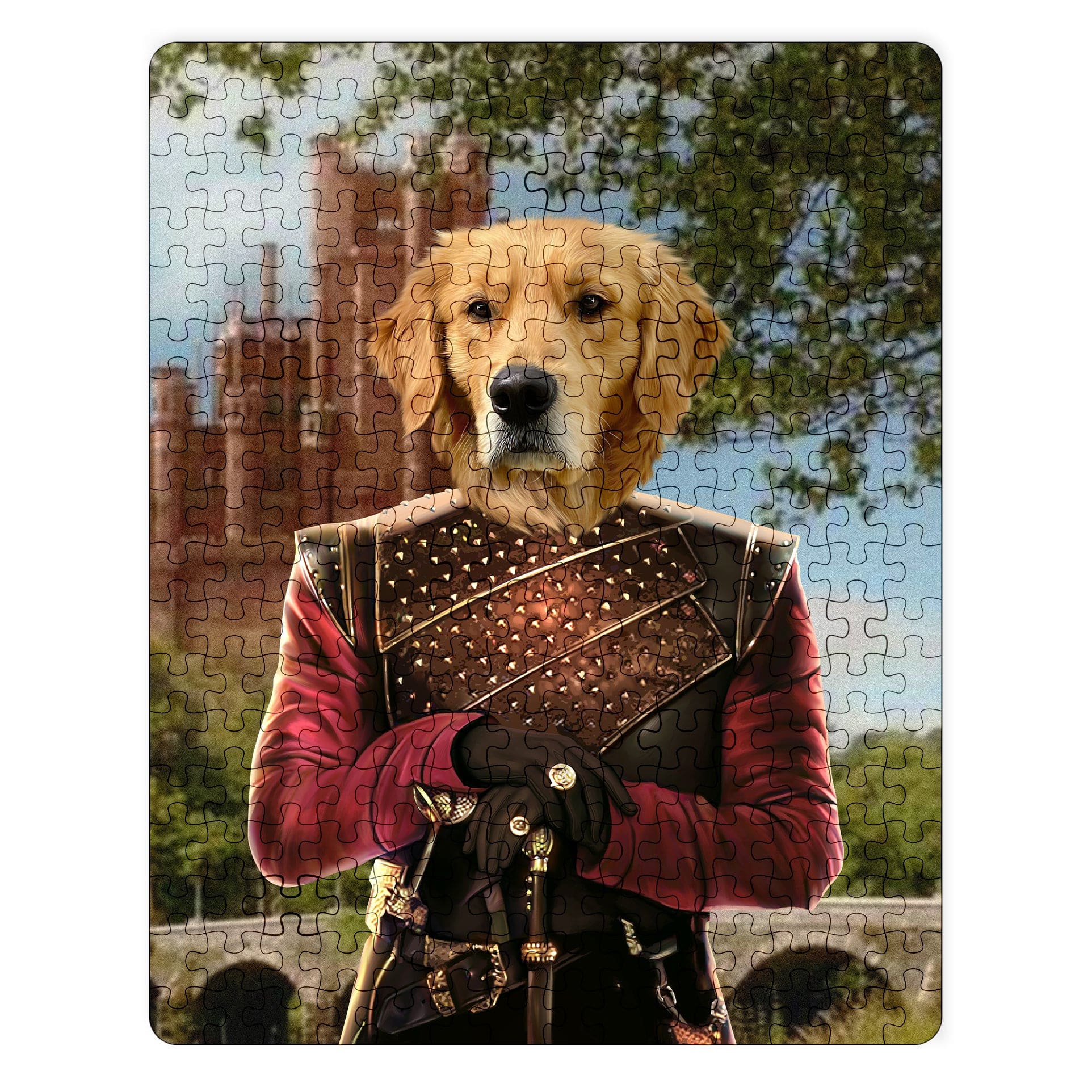 Royal and Paws - Puzzle The Dragon Prince - Custom Puzzle 11" x 14" / Castle 1