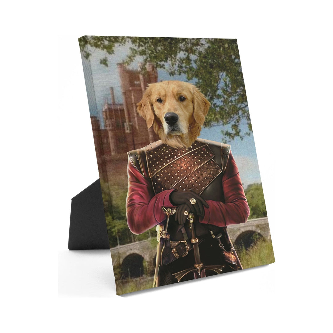 Royal and Paws - Standing Canvas The Dragon Prince - Custom Standing Canvas 8" x 10" / Castle 1