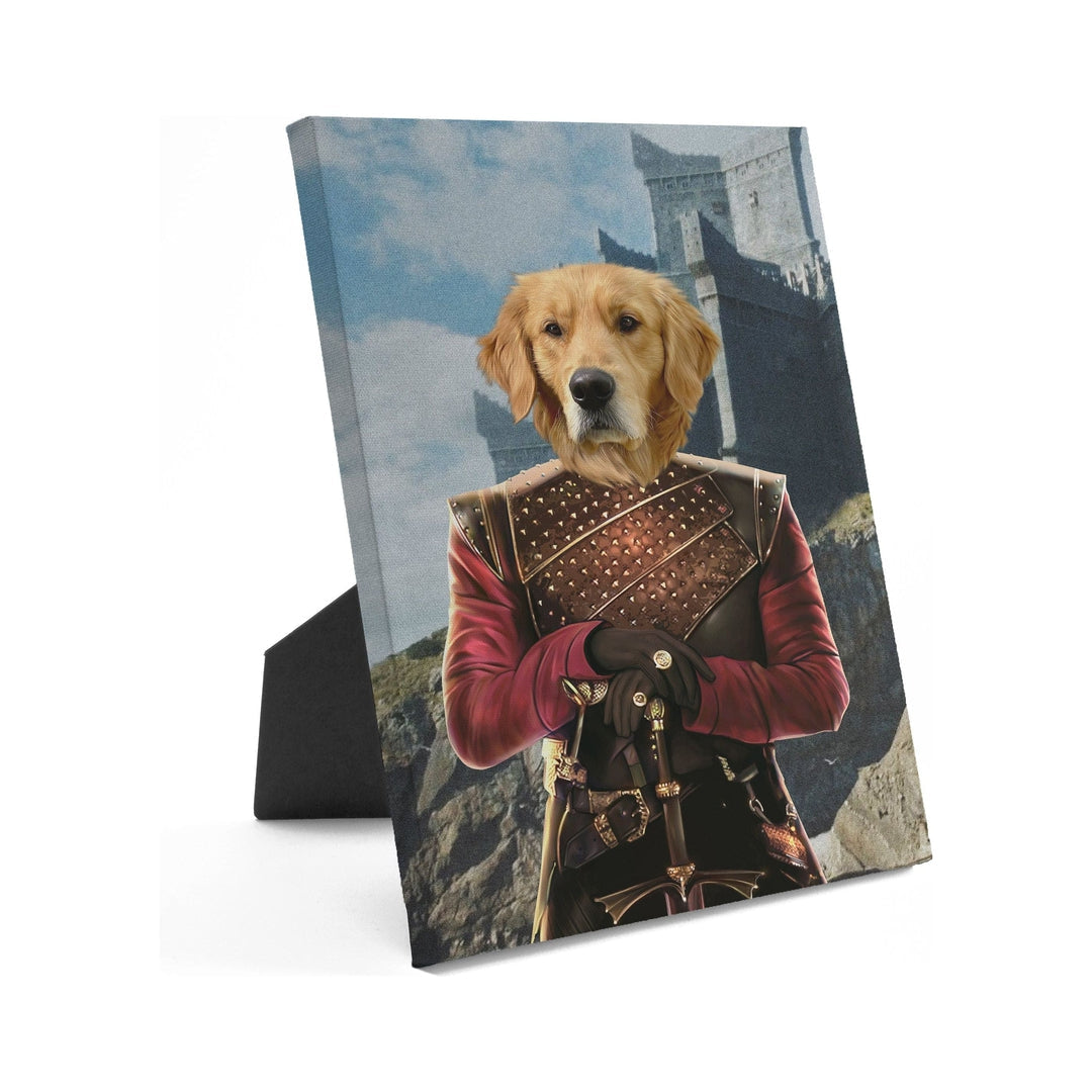 Royal and Paws - Standing Canvas The Dragon Prince - Custom Standing Canvas 8" x 10" / Castle 2