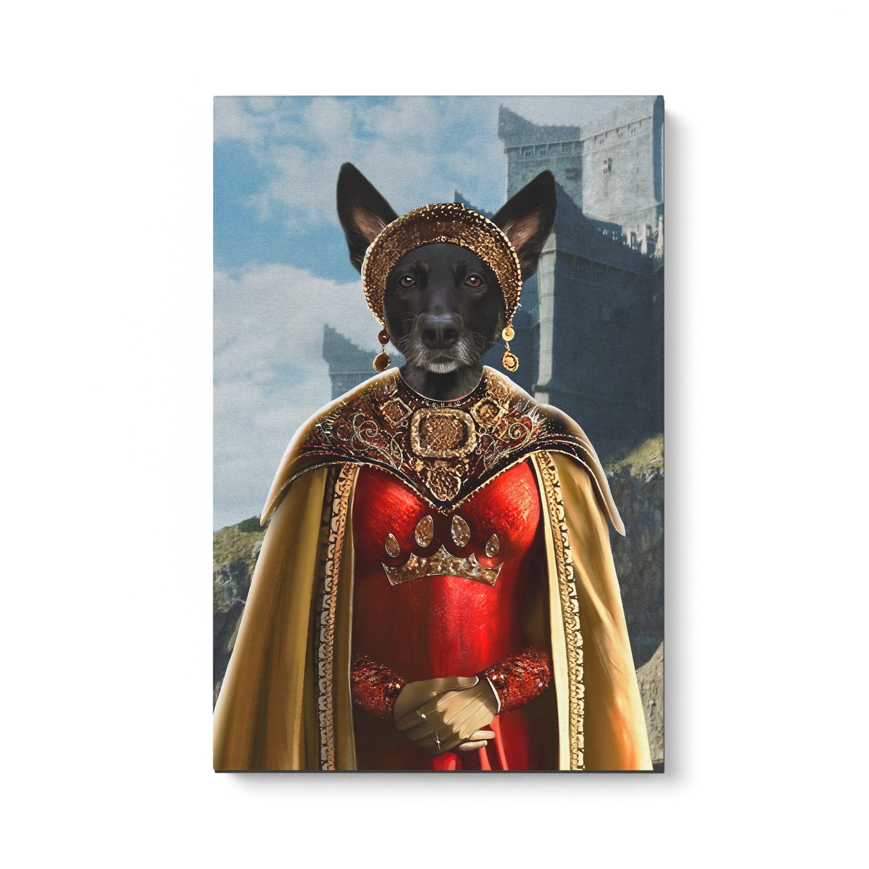 The Dragon Princess - Custom Pet Canvas