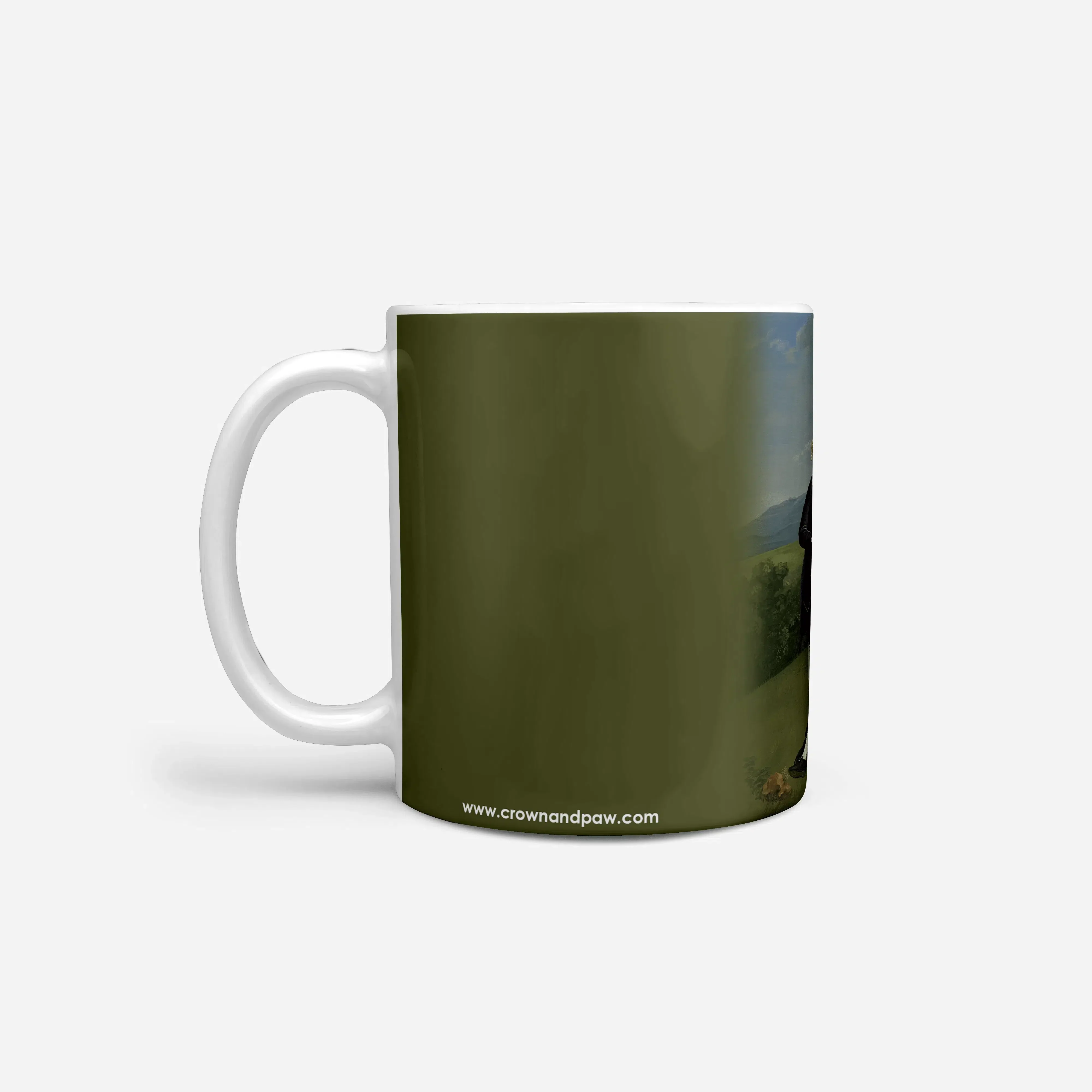 The Family Picnic (Five Pets) - Custom Mug