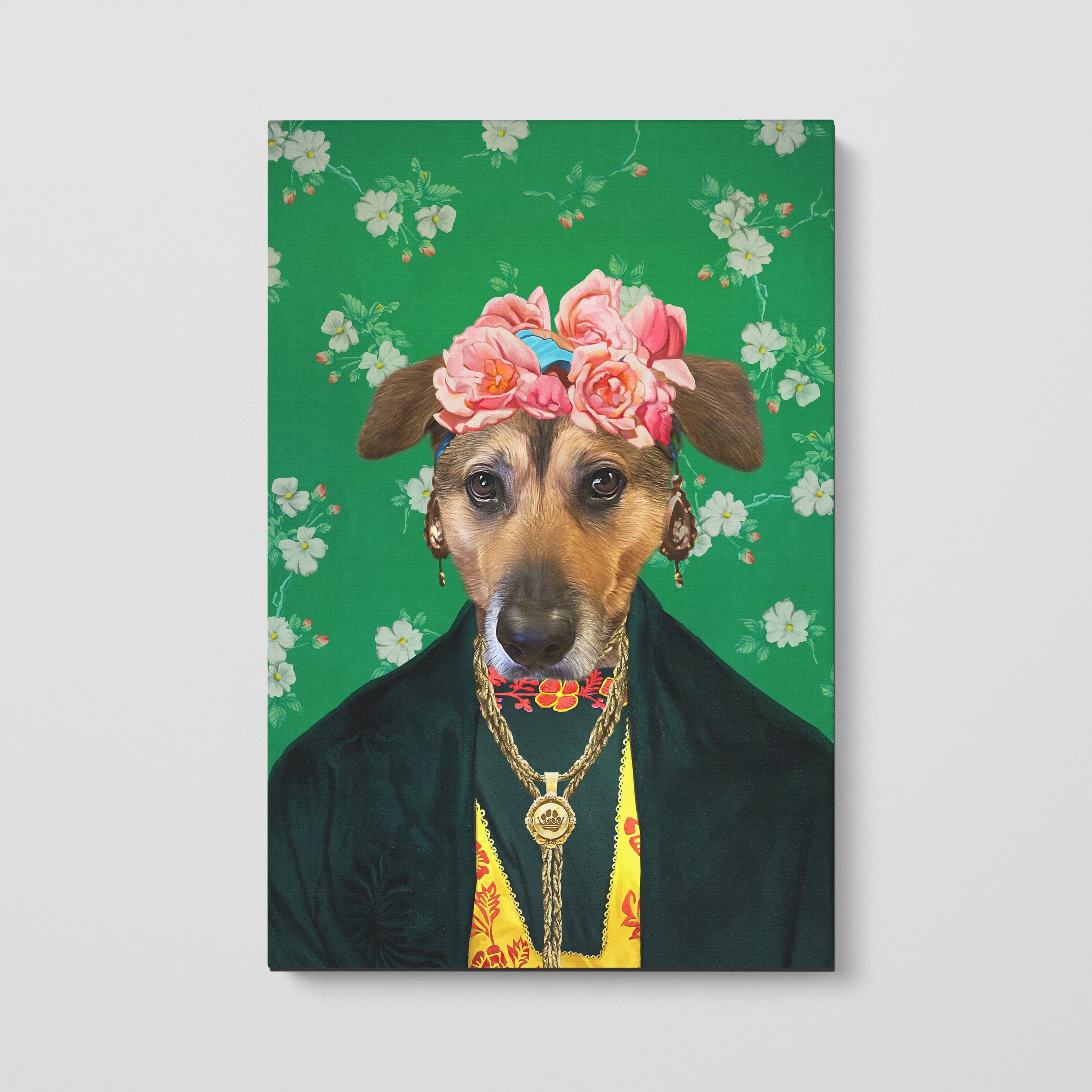 The Frida Kahlo - Custom Pet Canvas