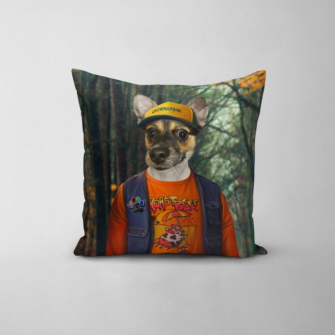 Royal and Paws - Throw Pillow The Funny Friend - Custom Throw Pillow 14" x 14" / The Woods