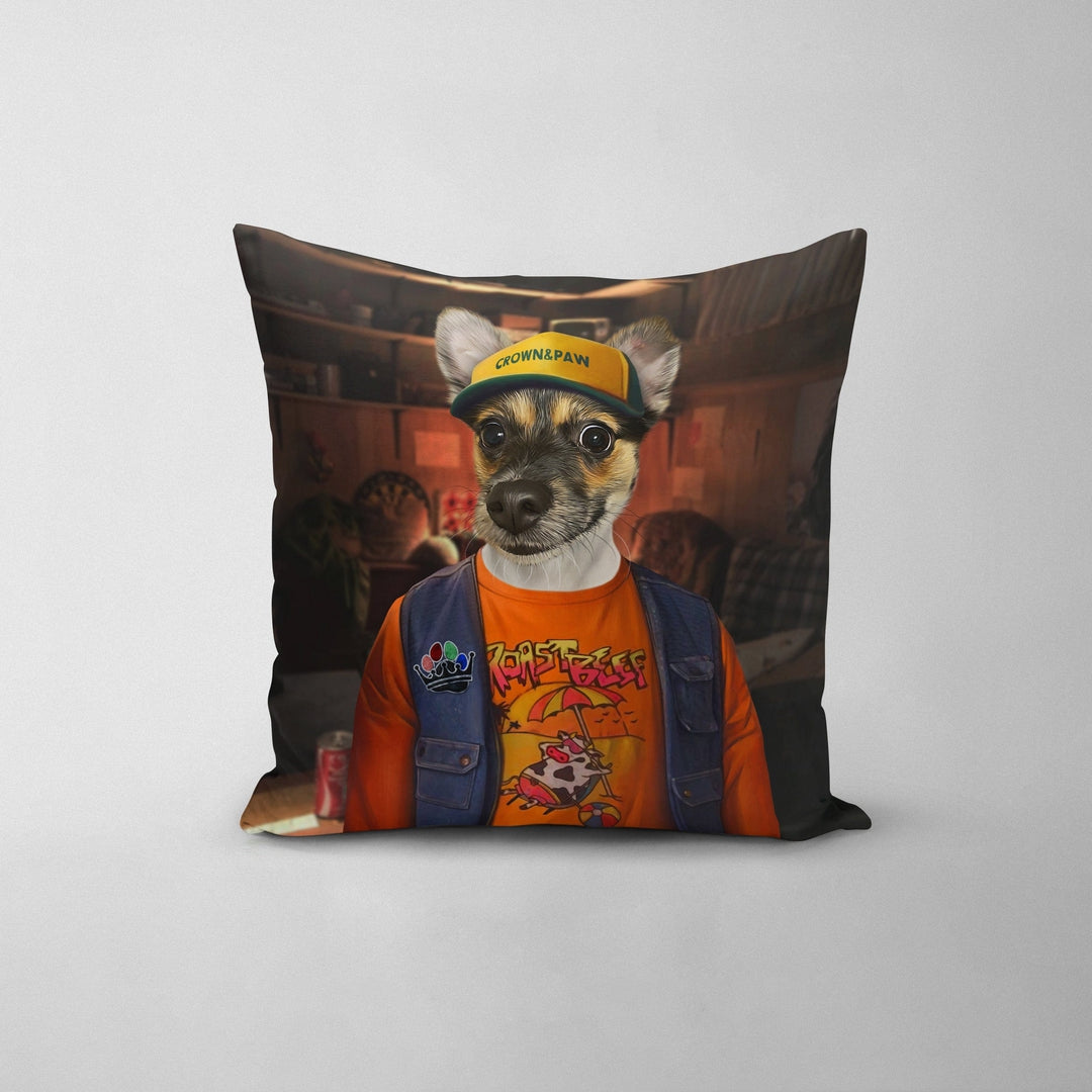 Royal and Paws - Throw Pillow The Funny Friend - Custom Throw Pillow 14" x 14" / Basement