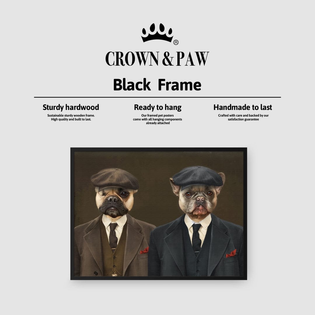 The Gangster Brothers - Custom Pet Poster