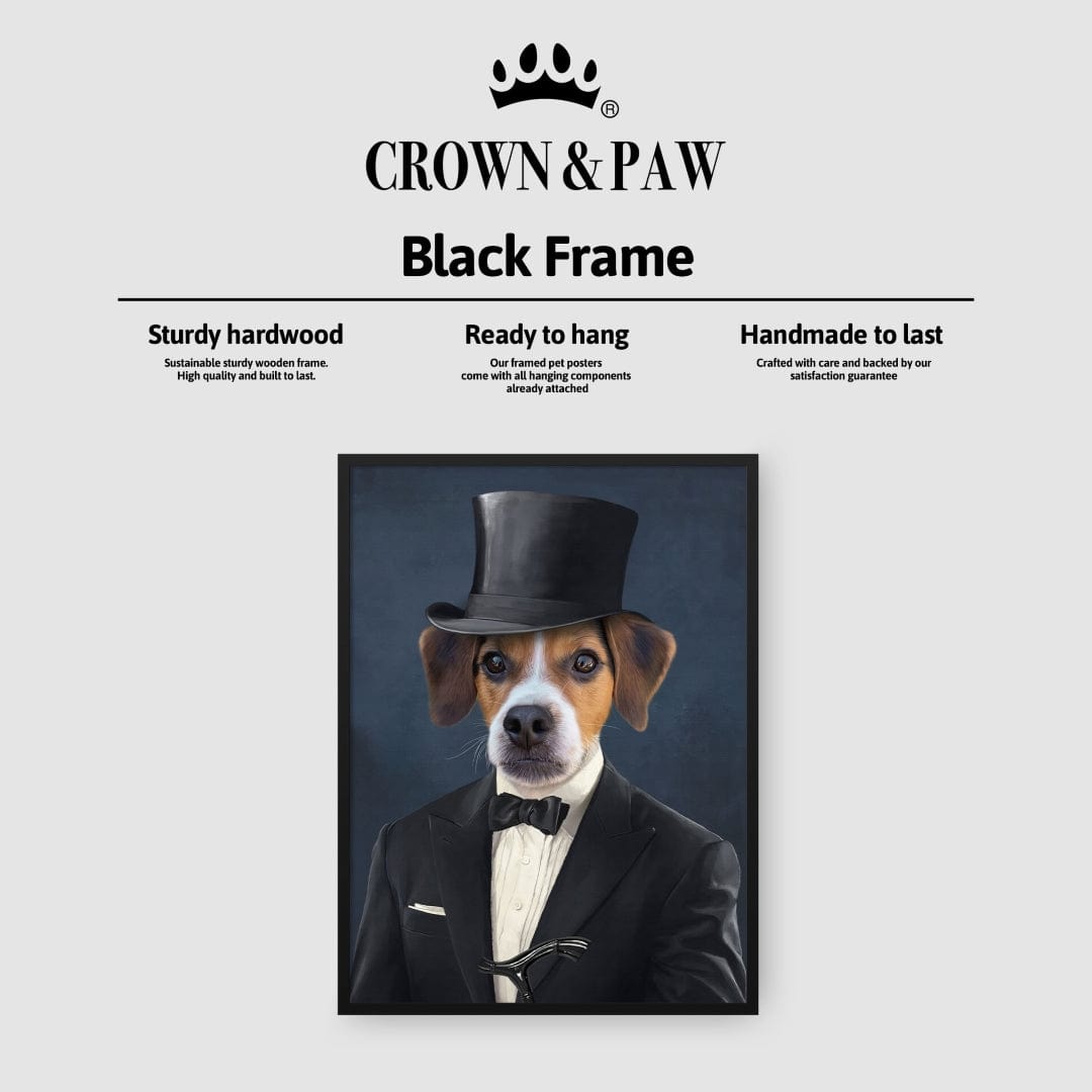 The Gentleman - Custom Pet Poster