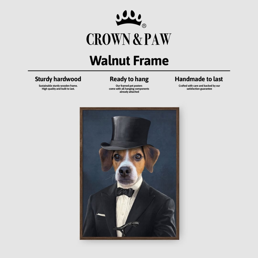 The Gentleman - Custom Pet Poster