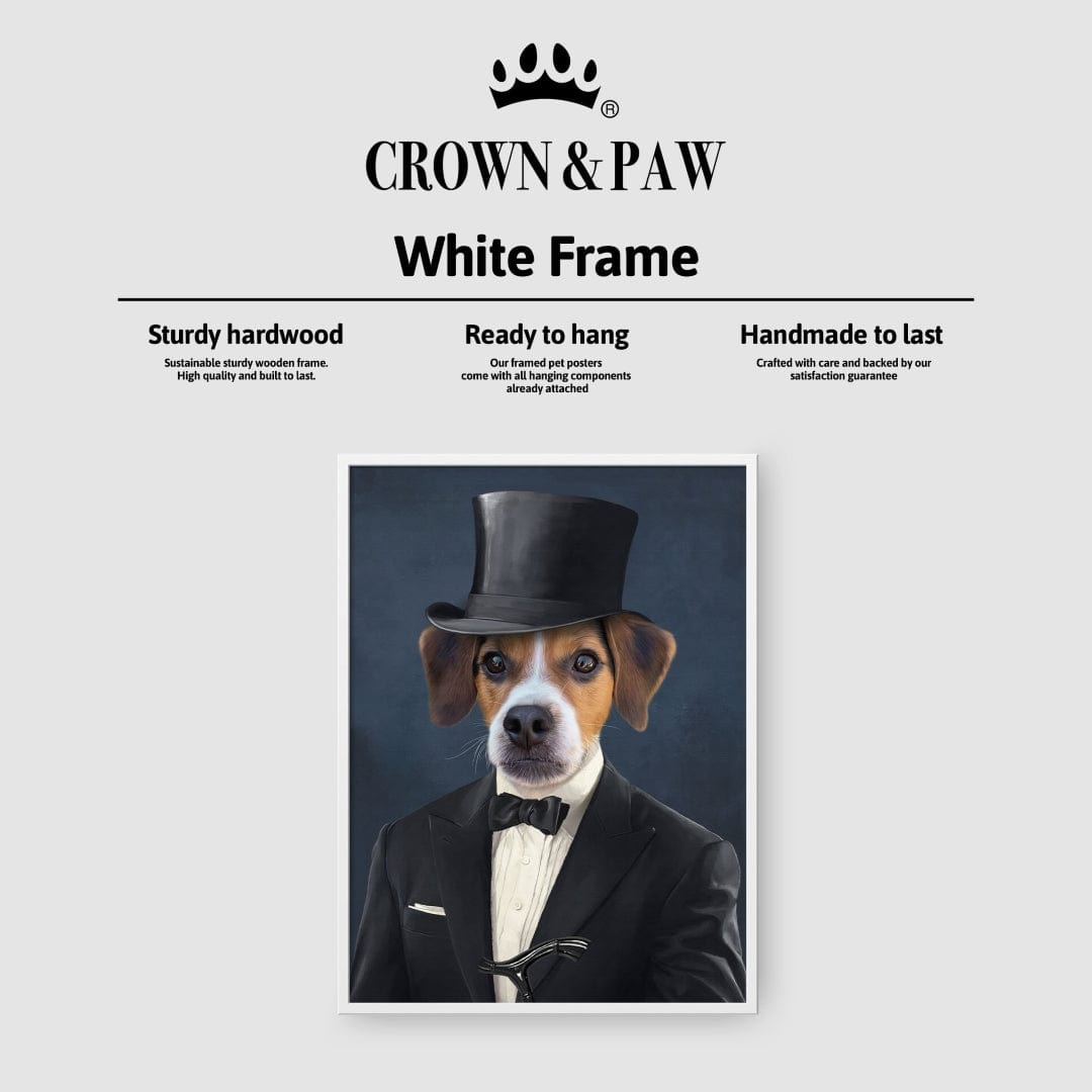 The Gentleman - Custom Pet Poster