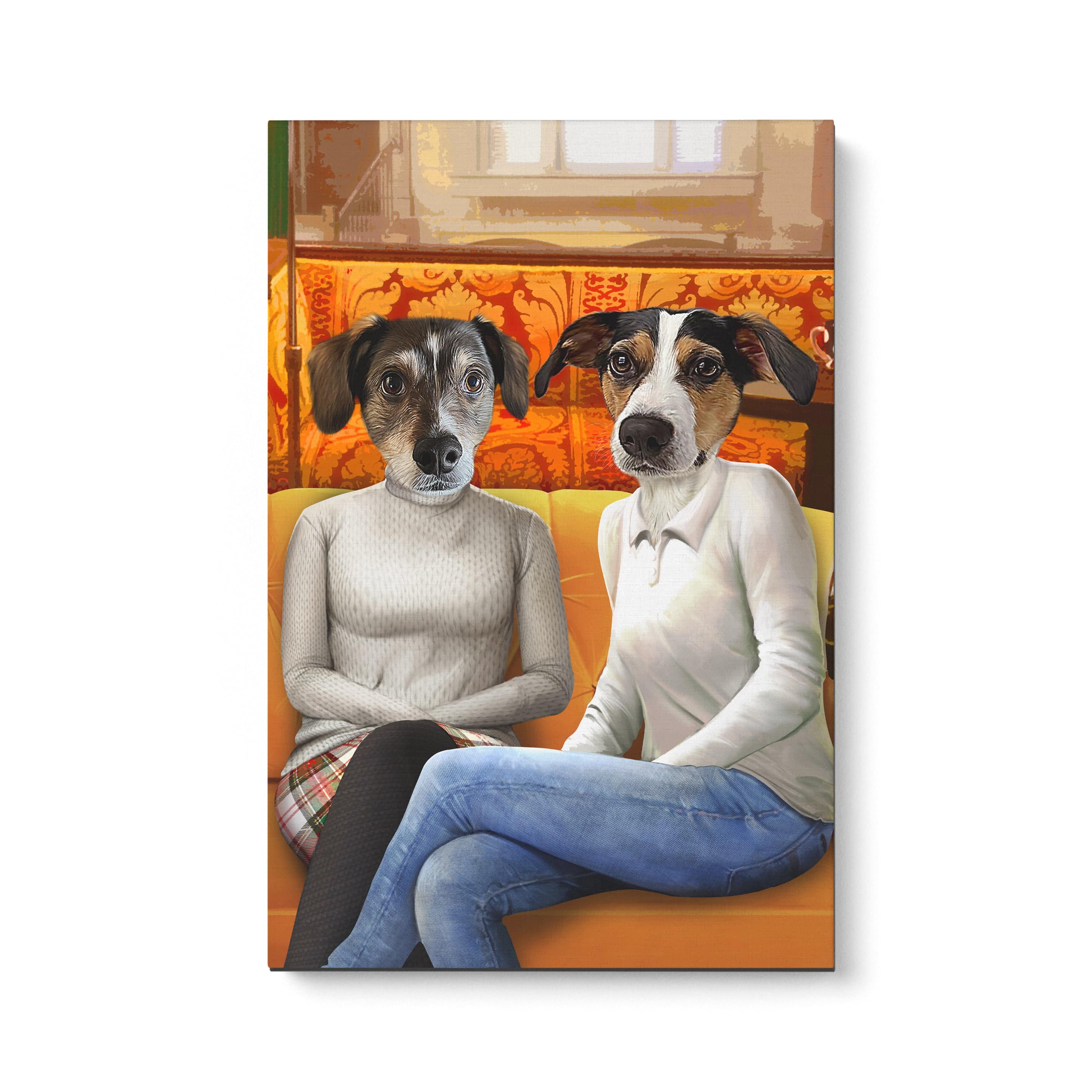 Girl Room Mates - Custom Pet Canvas