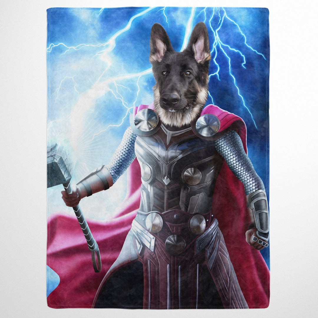 Goddess of Thunder - Custom Pet Blanket