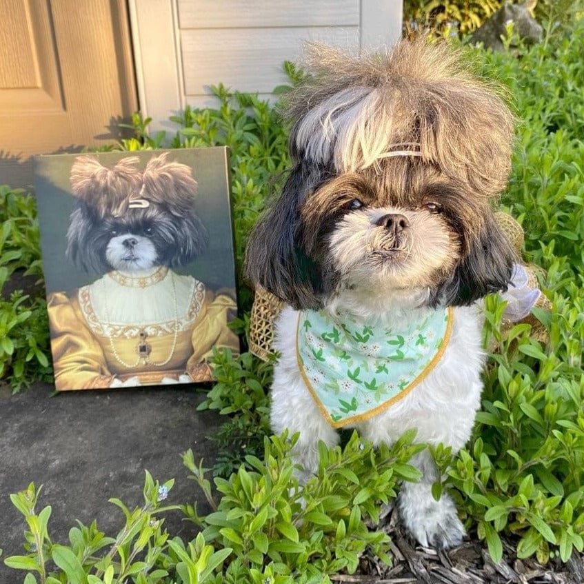 The Golden Girl - Custom Pet Canvas