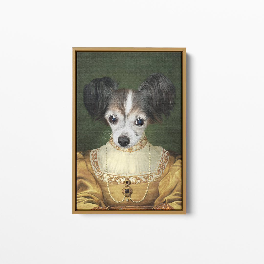 The Golden Girl - Custom Pet Canvas