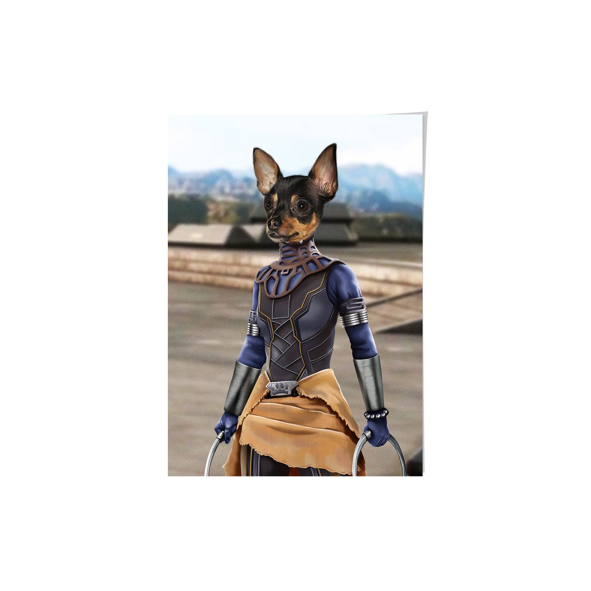 The Hero Sister - Custom Pet Poster