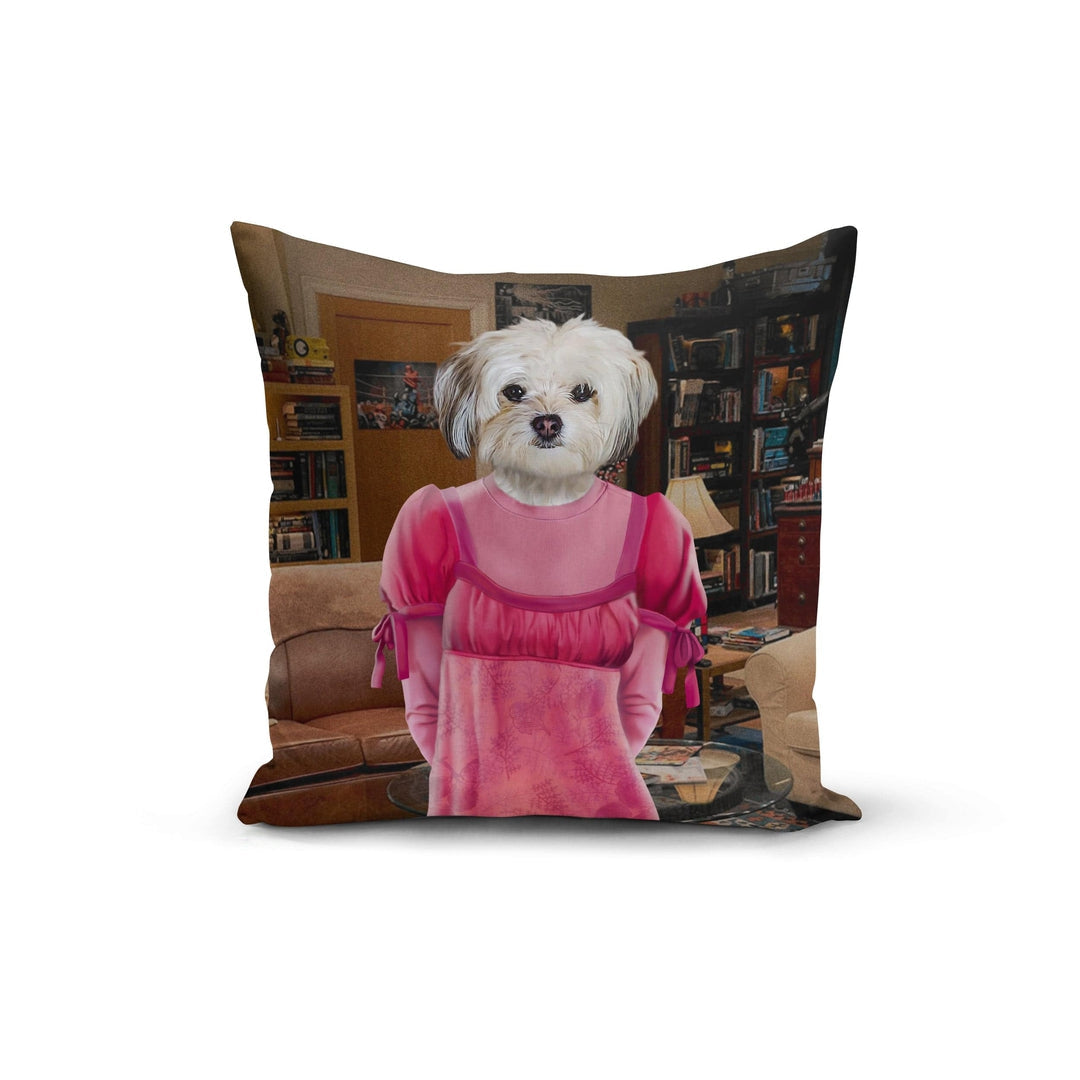 The Hot Neighbor - Custom Throw Pillow