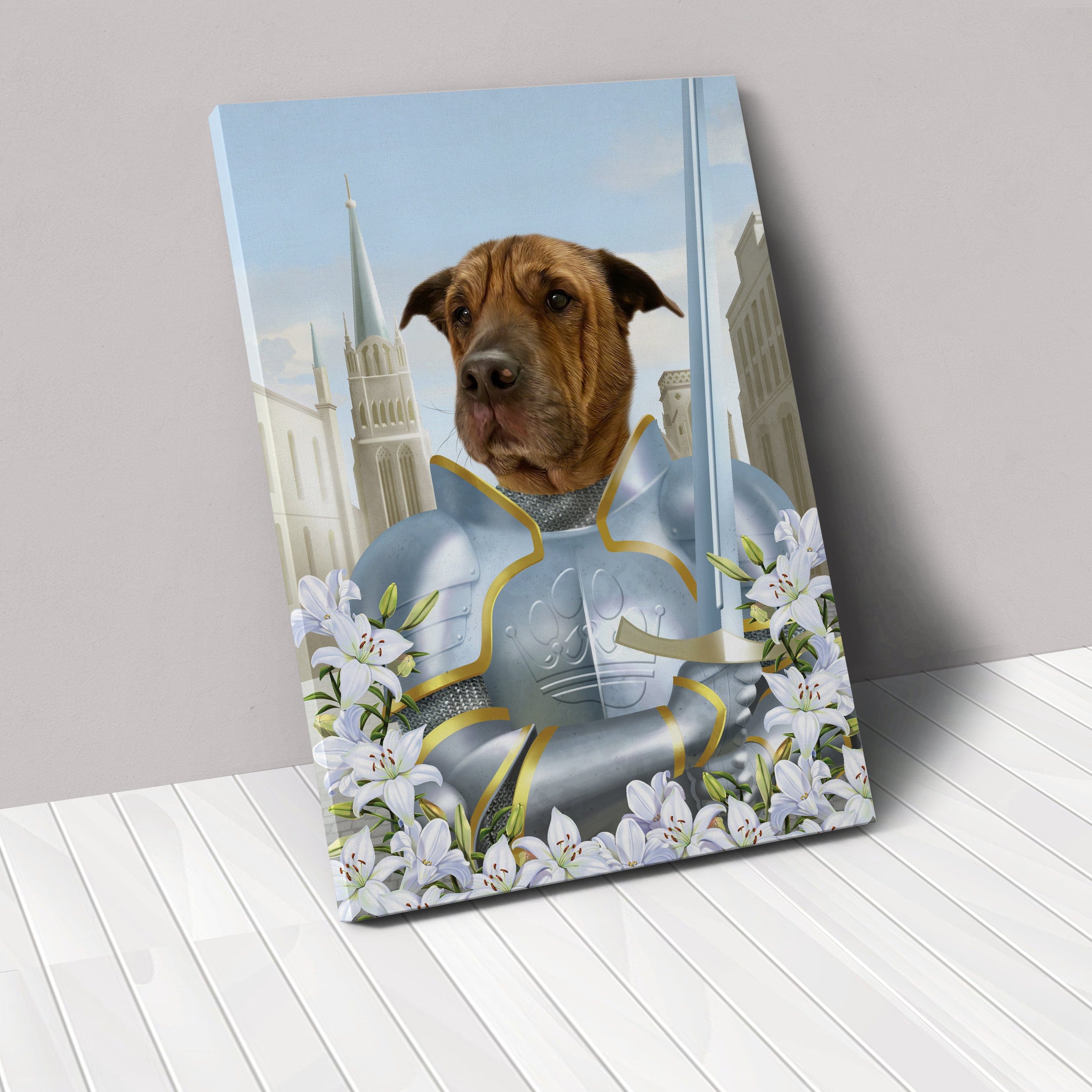 The Joan - Custom Pet Canvas