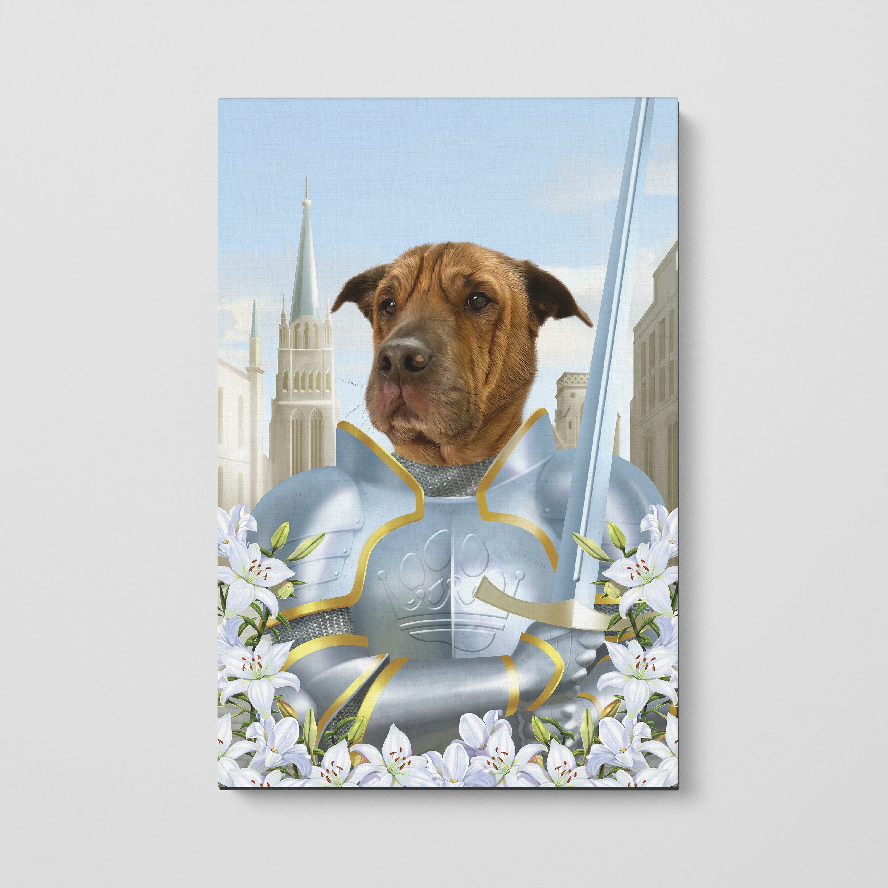 The Joan - Custom Pet Canvas