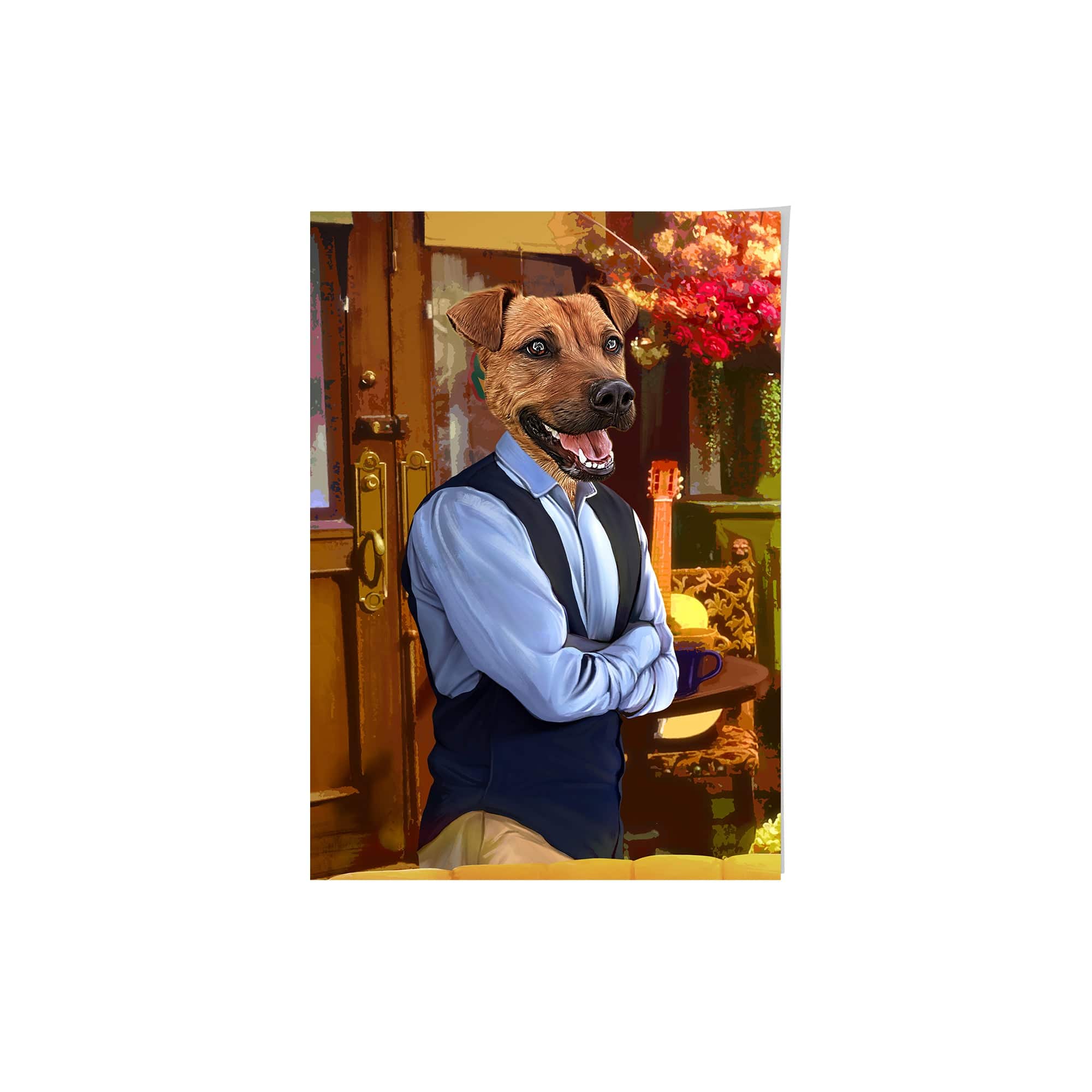 The Joker Friend - Custom Pet Poster