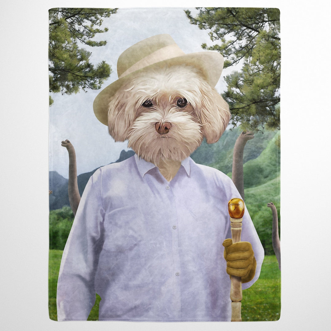 The Jurassic CEO - Custom Pet Blanket