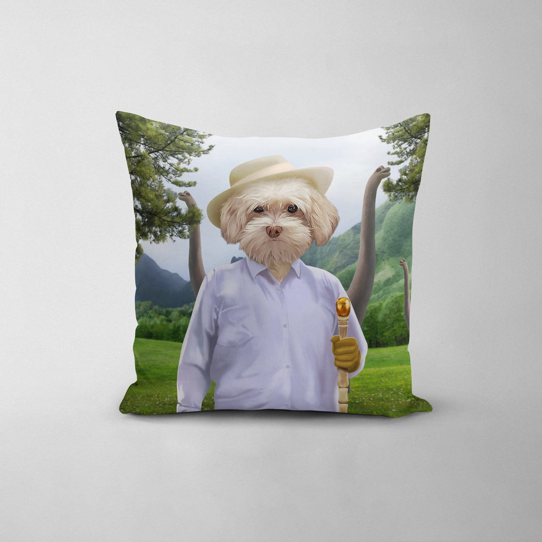The Jurassic CEO - Custom Throw Pillow