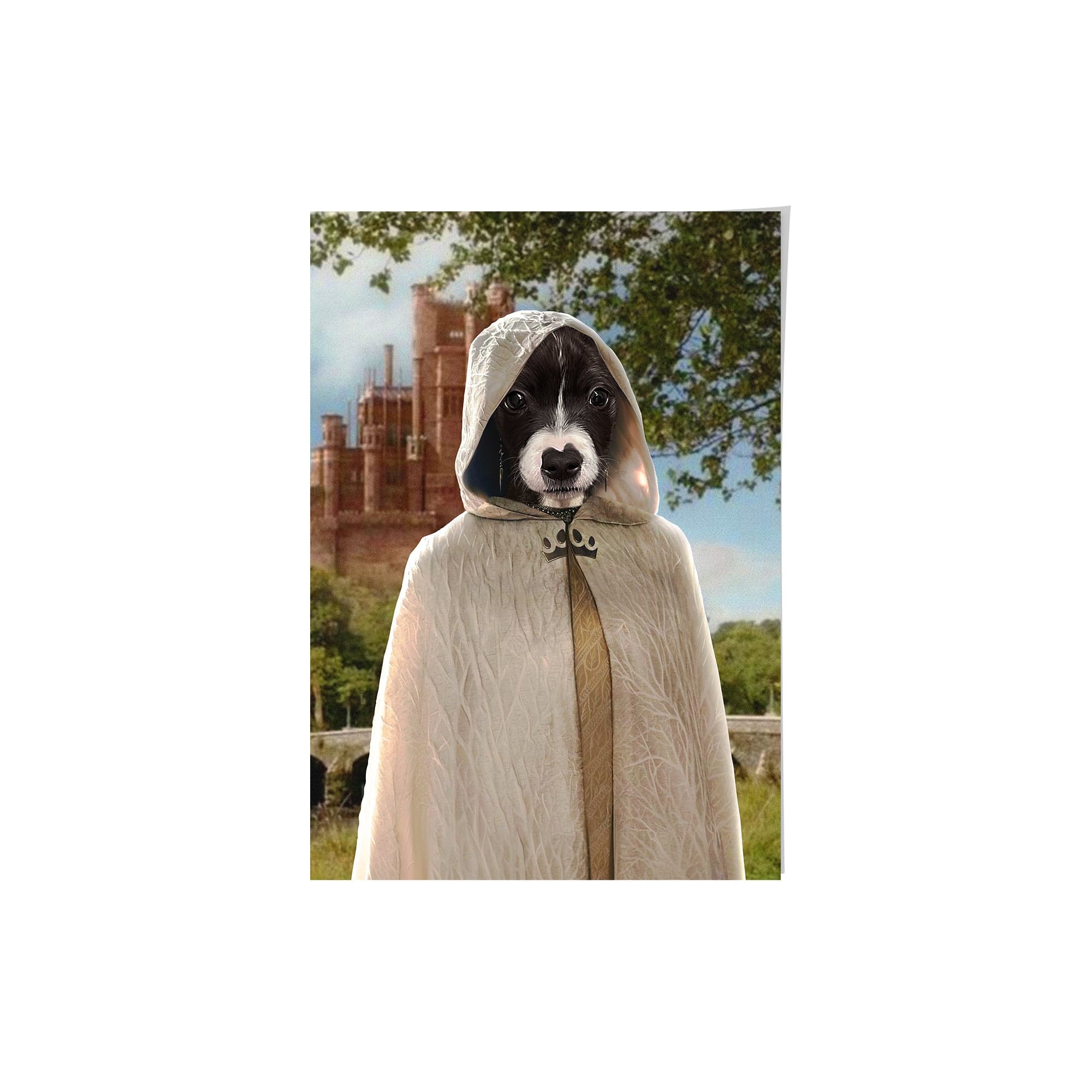 Royal and Paws - Poster The King's Spy - Custom Pet Poster 8.3" x 11.7" / Castle 1