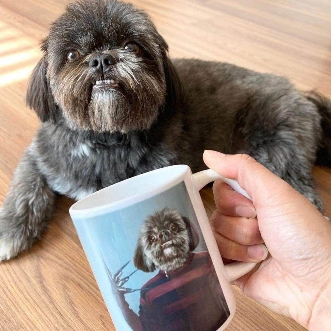 Custom Royal and Paws Halloween Pet Portrait