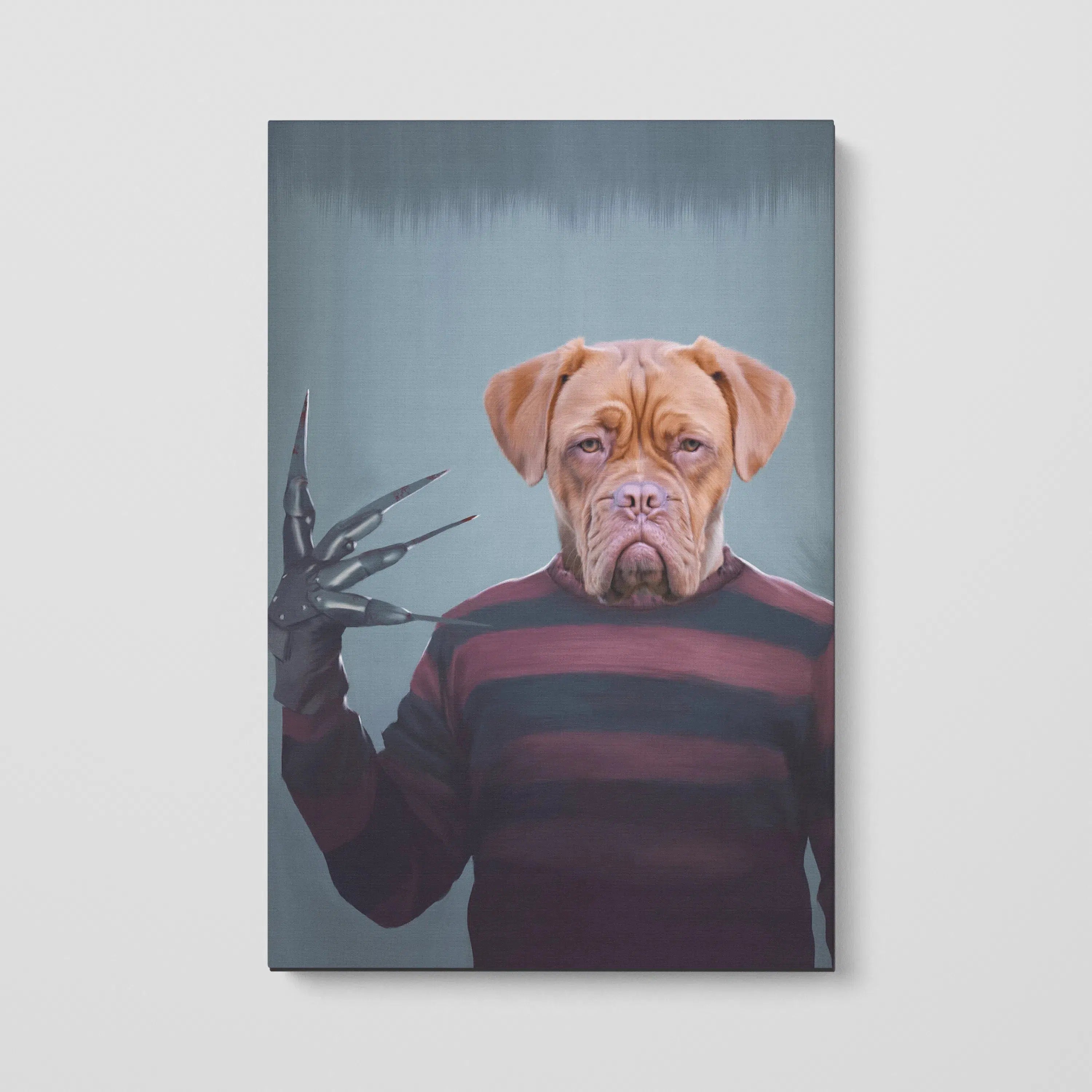 Custom Royal and Paws Halloween Pet Portrait