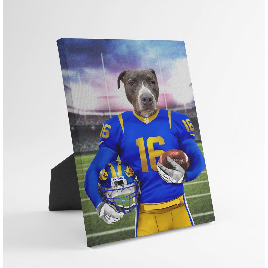 The LA Paws - Custom Standing Canvas