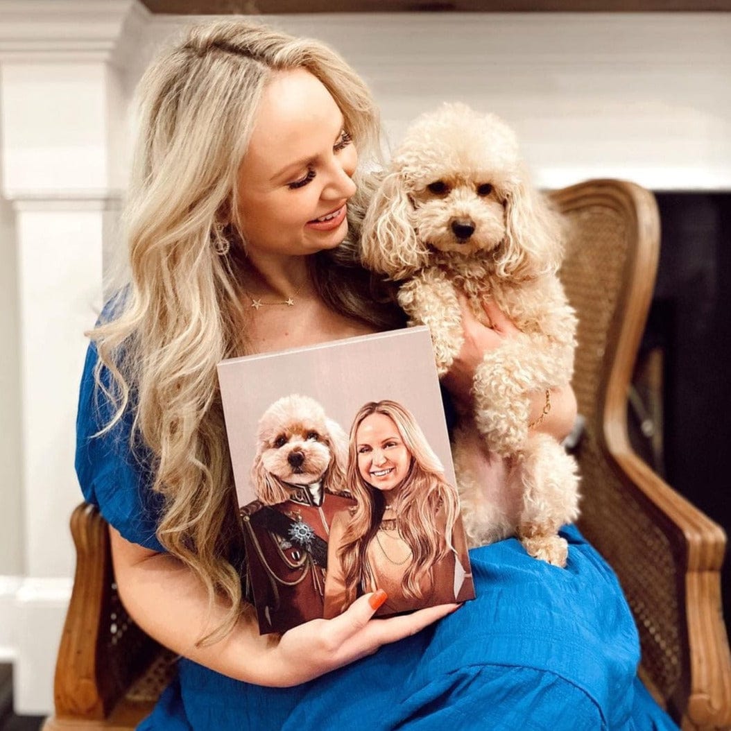 The Lord And Lady - Custom Pet Canvas