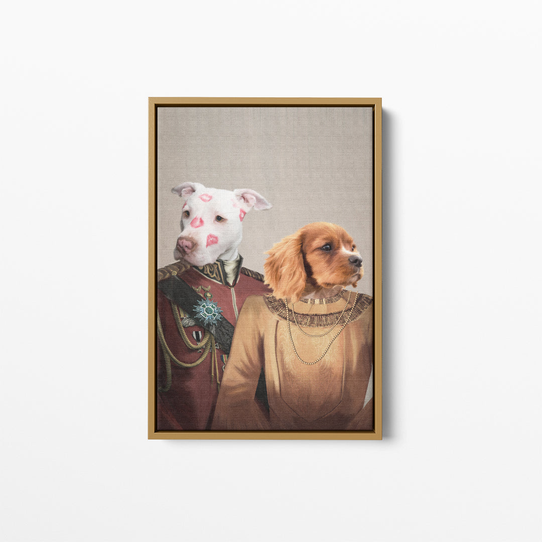 The Lord And Lady - Custom Pet Canvas
