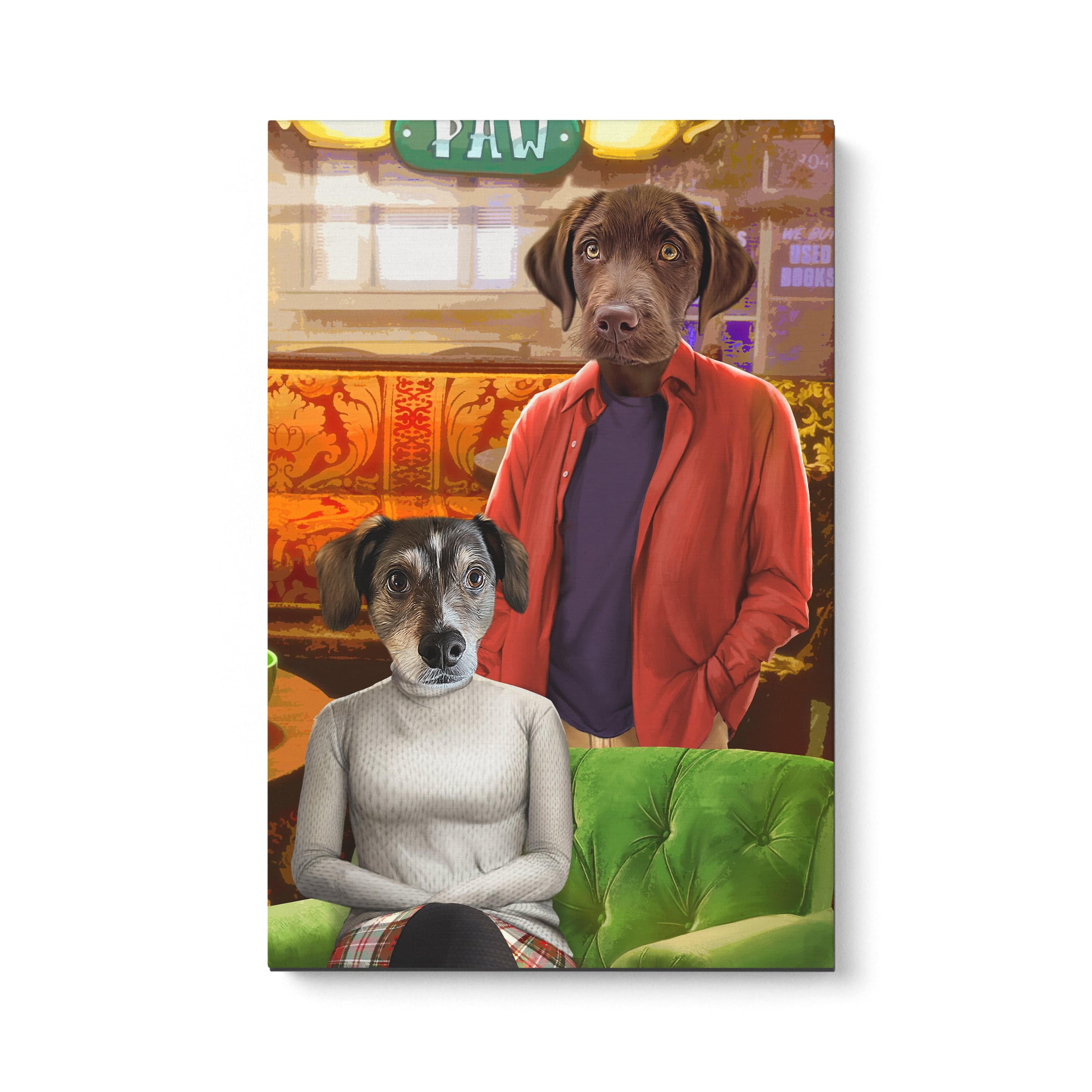 The Lover Friends - Custom Pet Canvas
