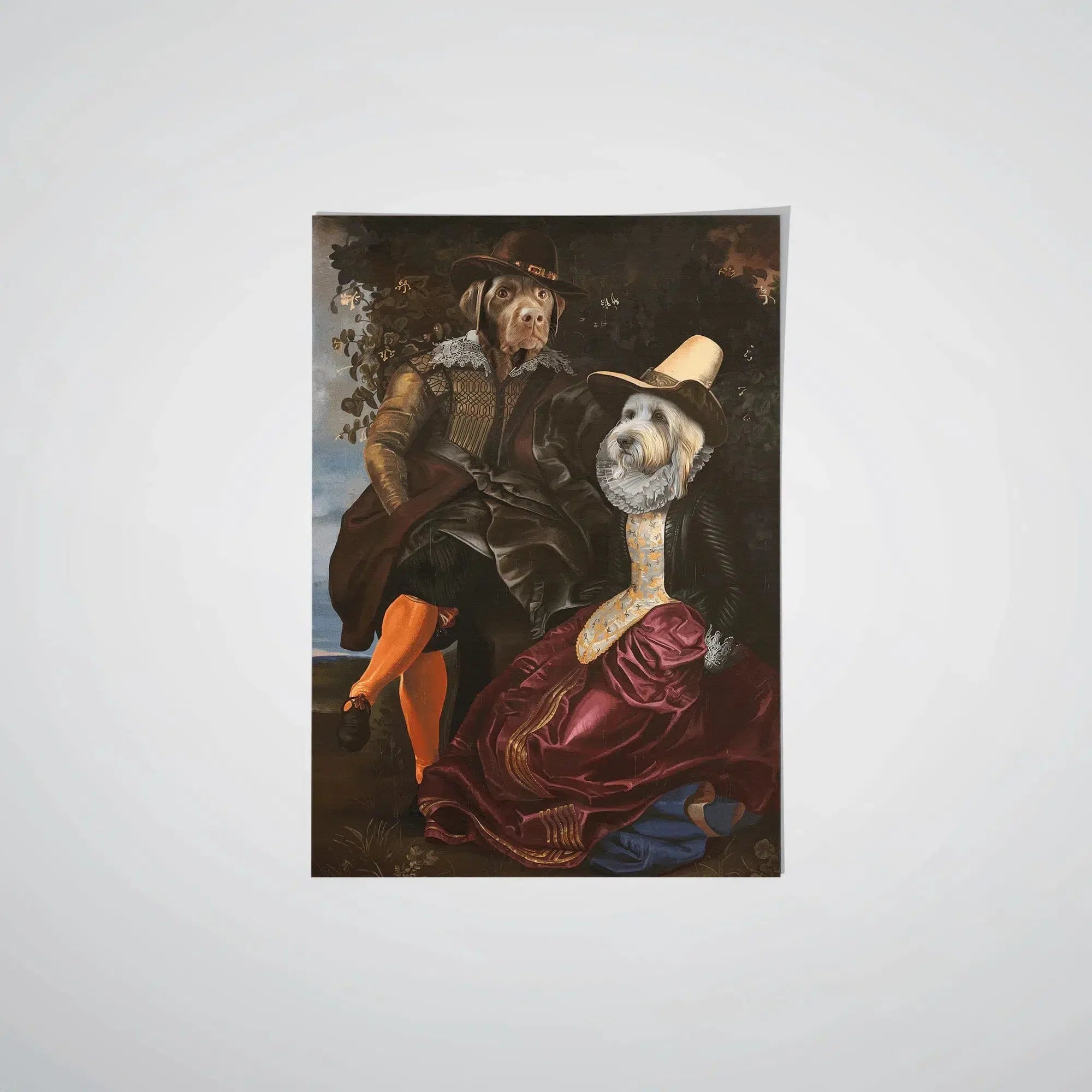 The Lovers - Custom Pet Poster