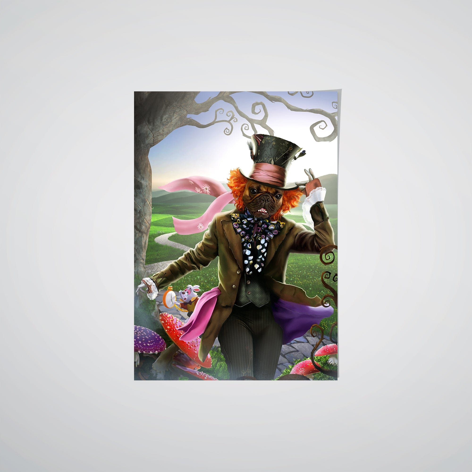 The Mad Tea Party - Custom Pet Poster