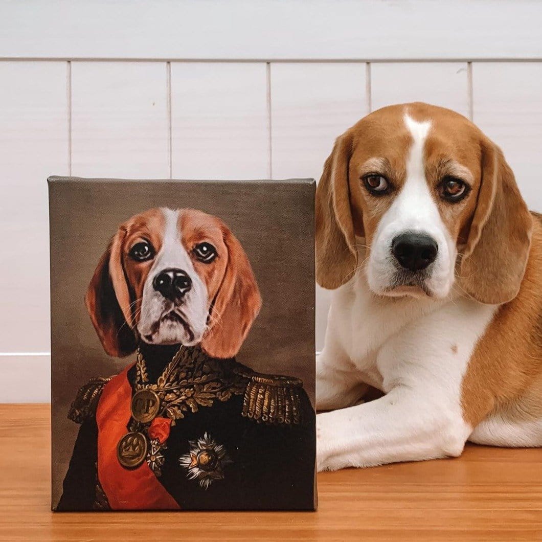 The Major - Custom Pet Canvas