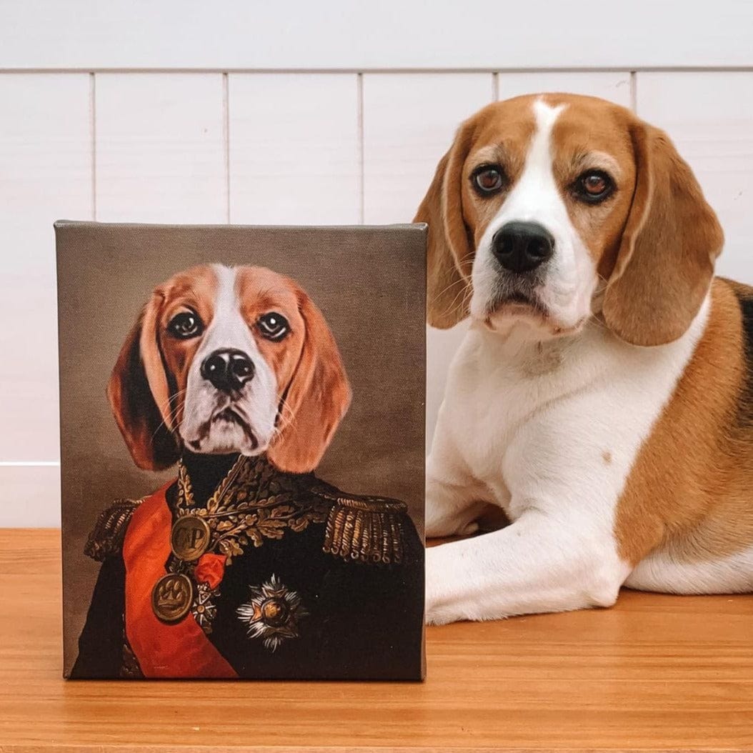 The Major - Custom Pet Canvas