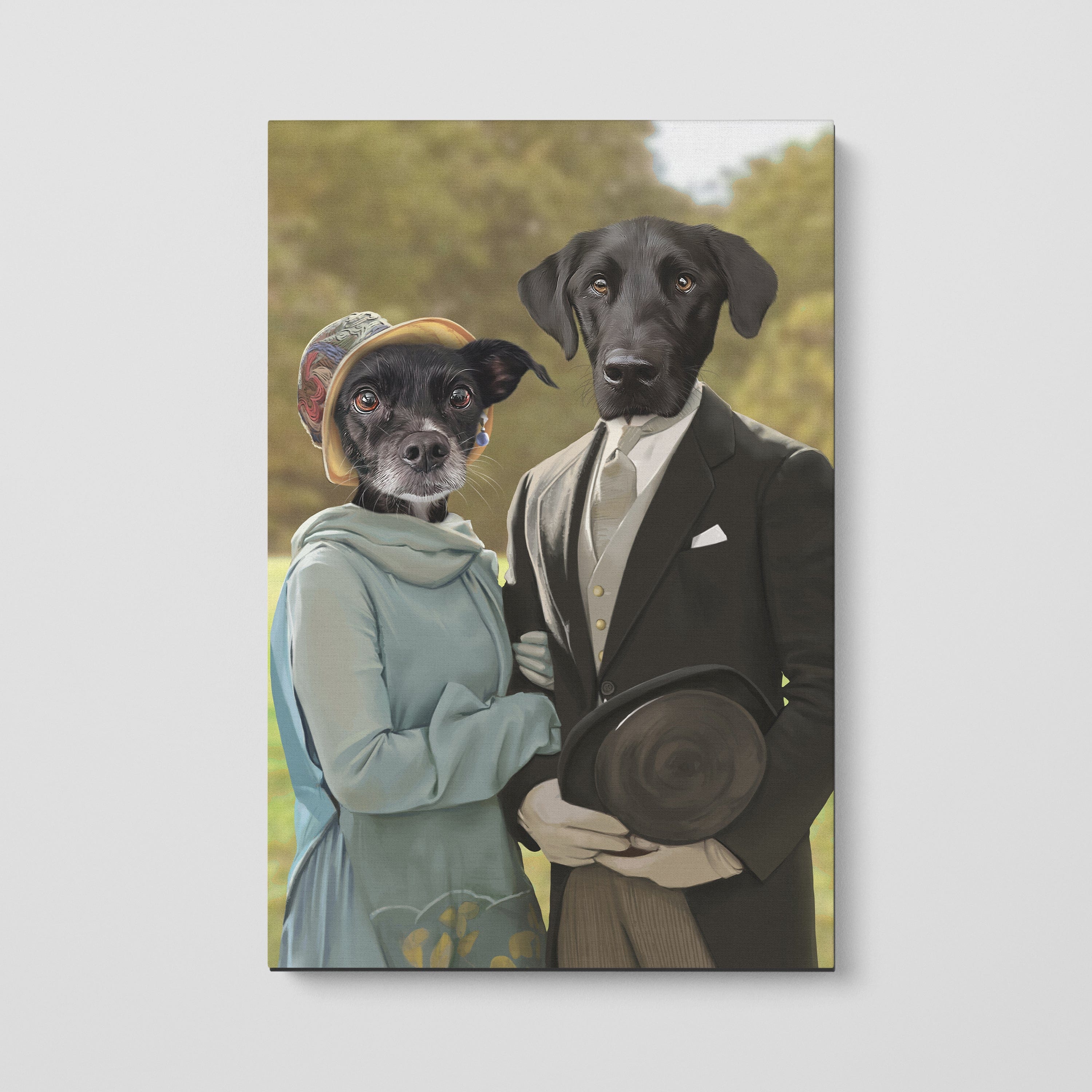 Mary and Matthew - Custom Pet Canvas