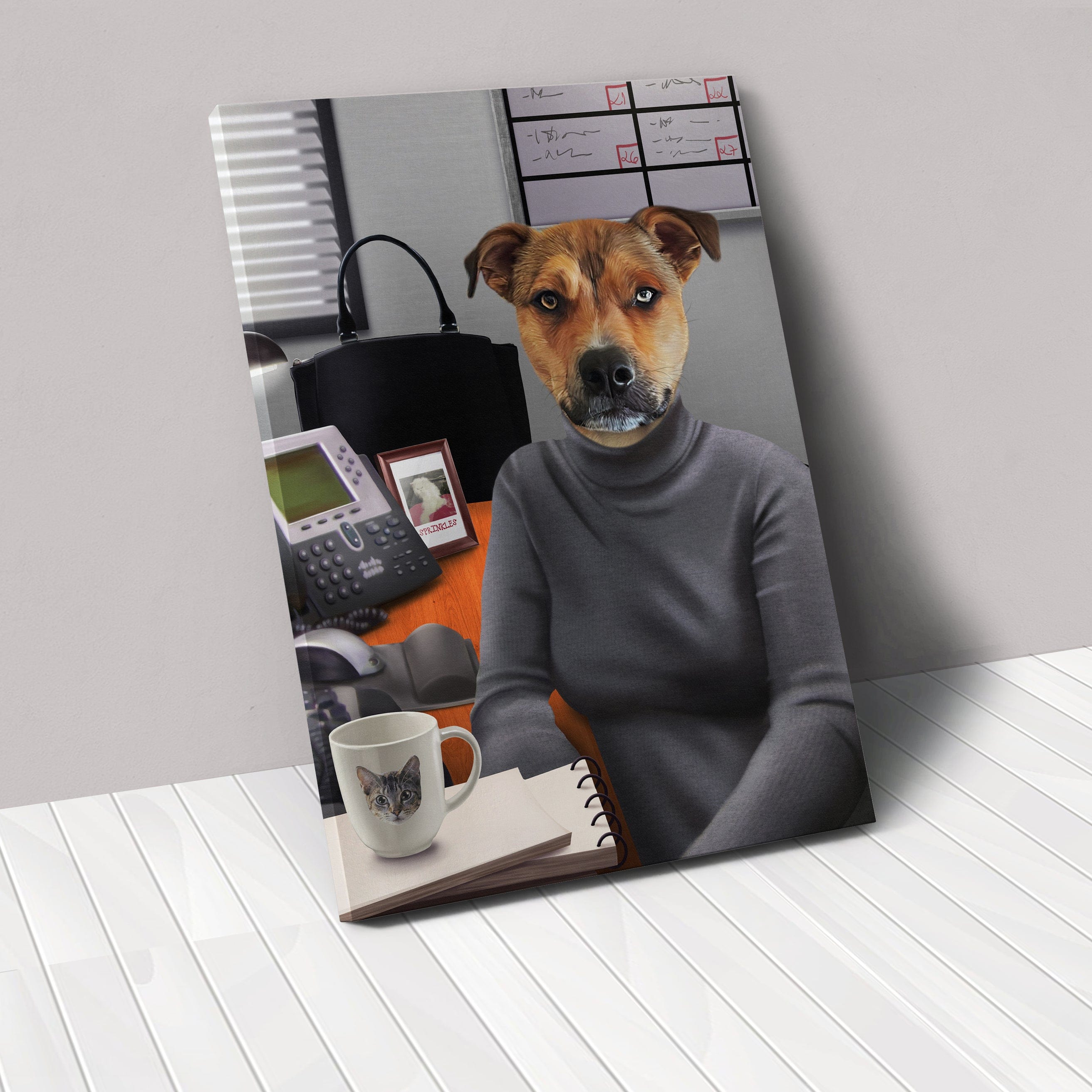 The Mean One - Custom Pet Canvas